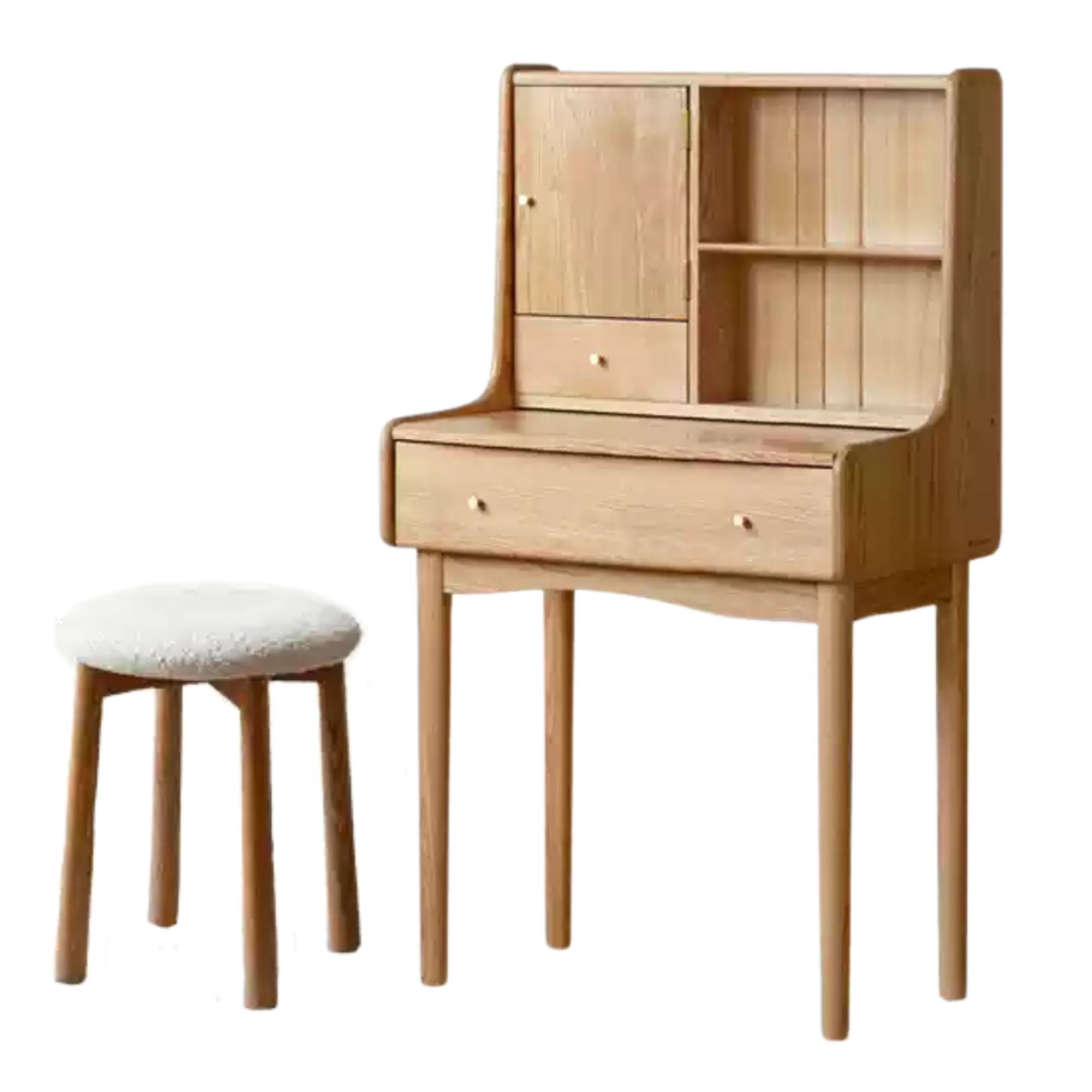 Oak solid wood Dressing table, makeup table