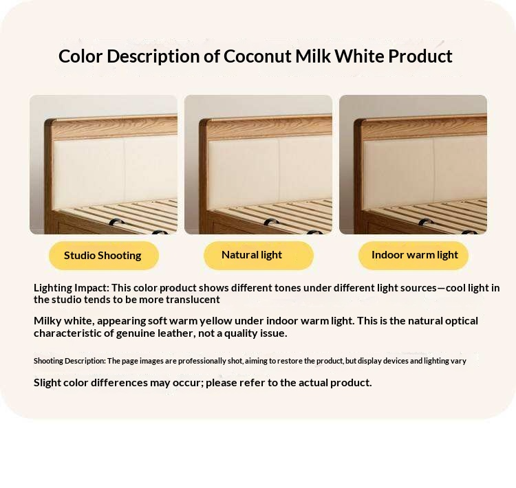 Oak Solid Wod Multifunctional Storage Bed with LED Light