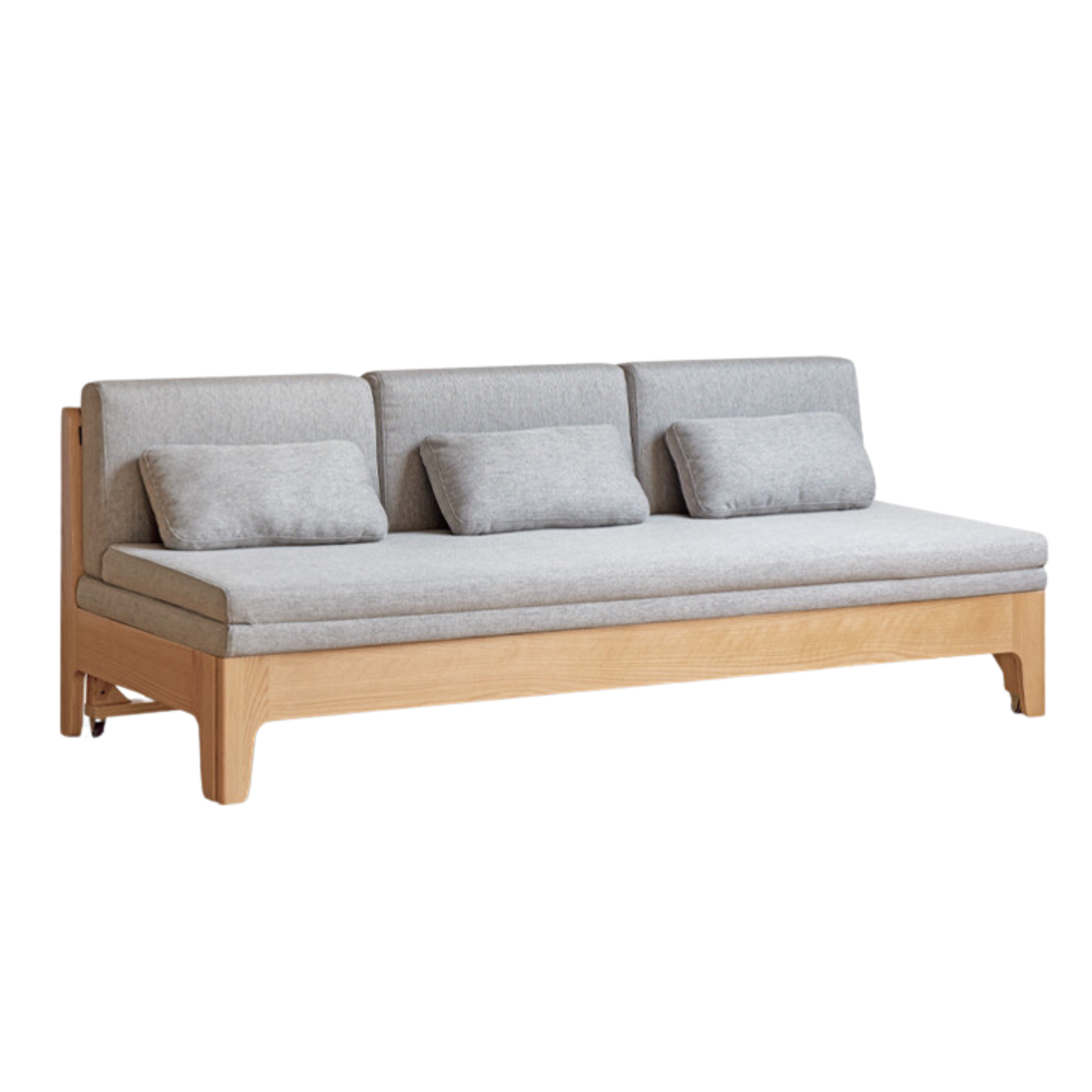 Sleeper sofa Oak solid wood