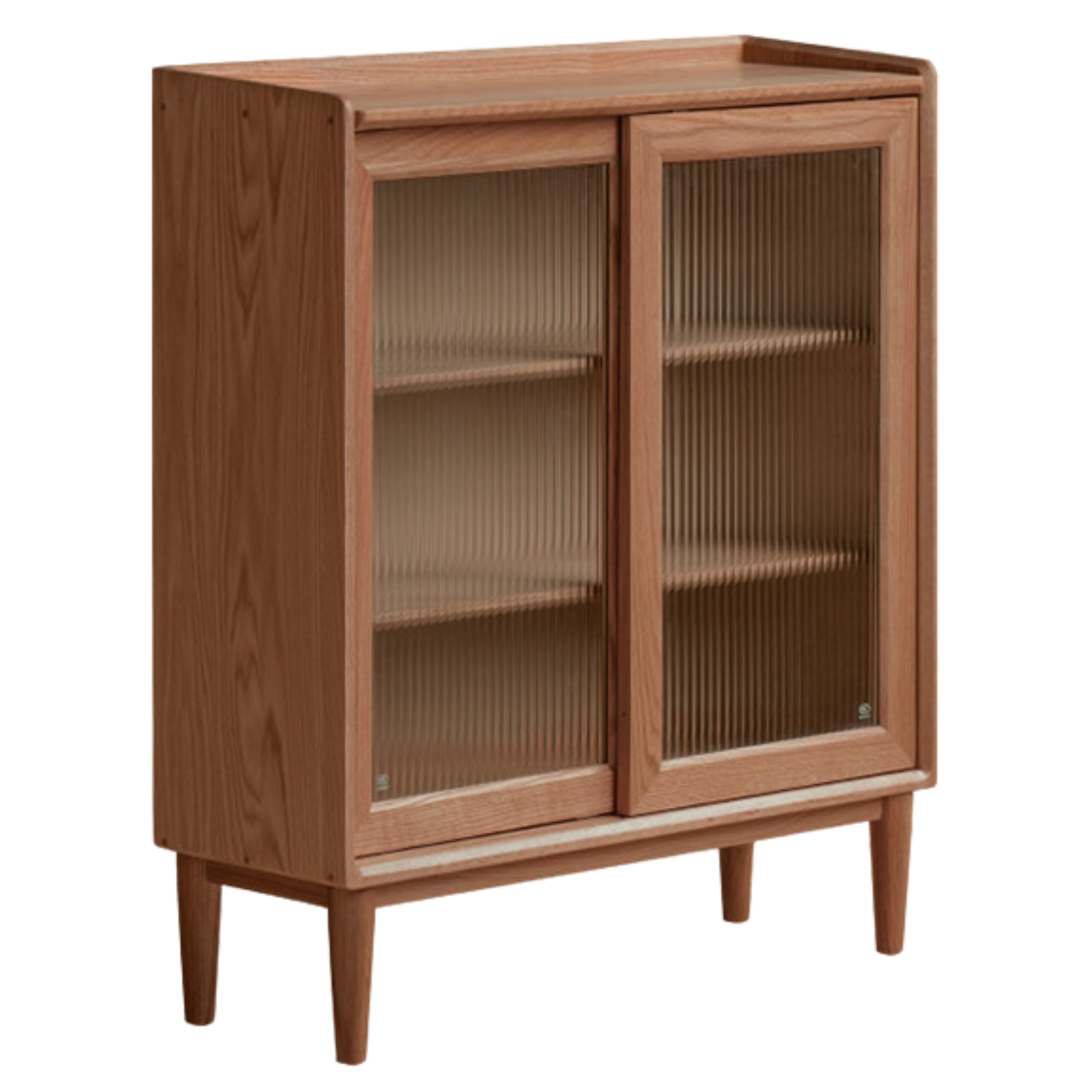 Oak Solid Wood Sideboard Slide Door