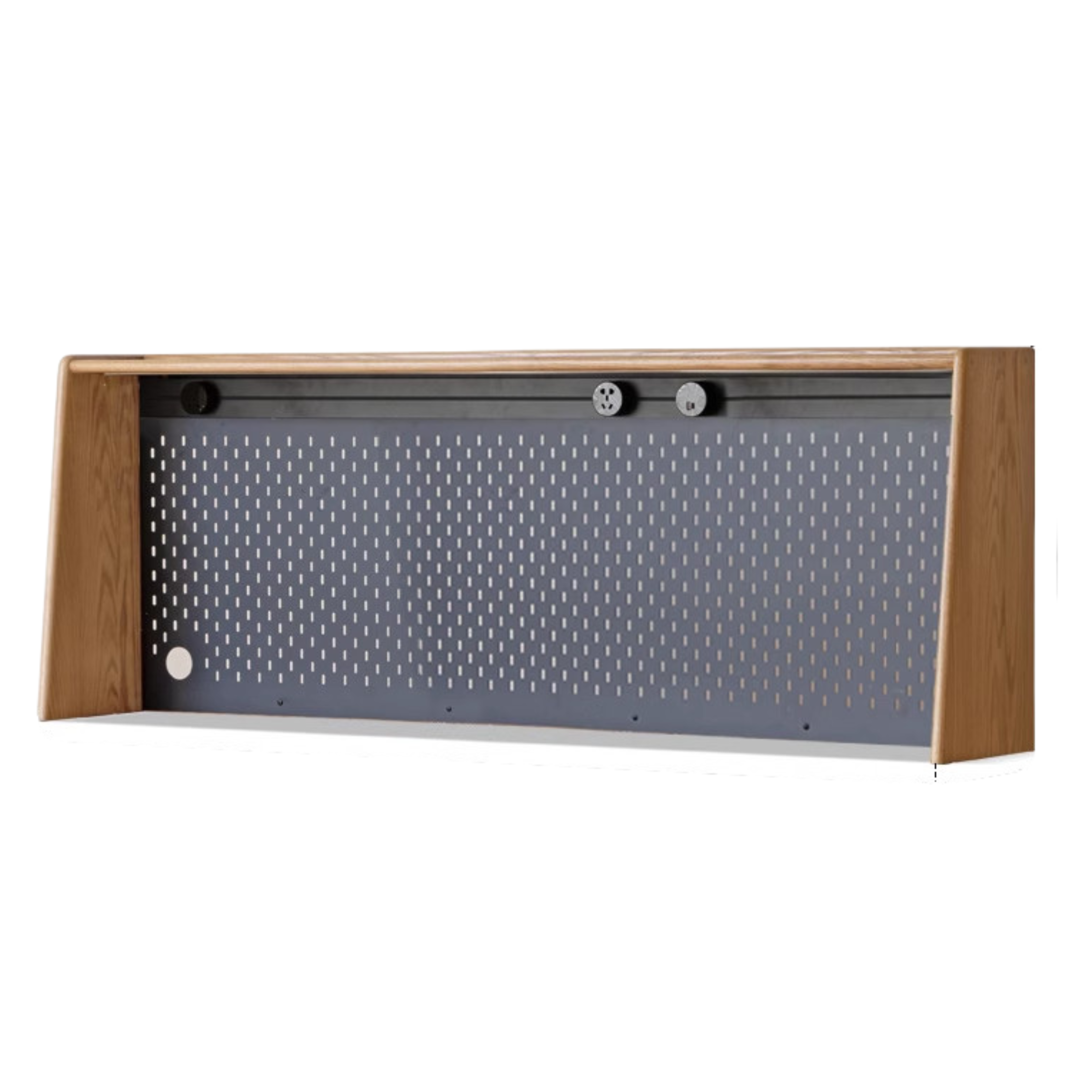 Oak Solid Wood Sideboard Shelf, Kitchen Shelf