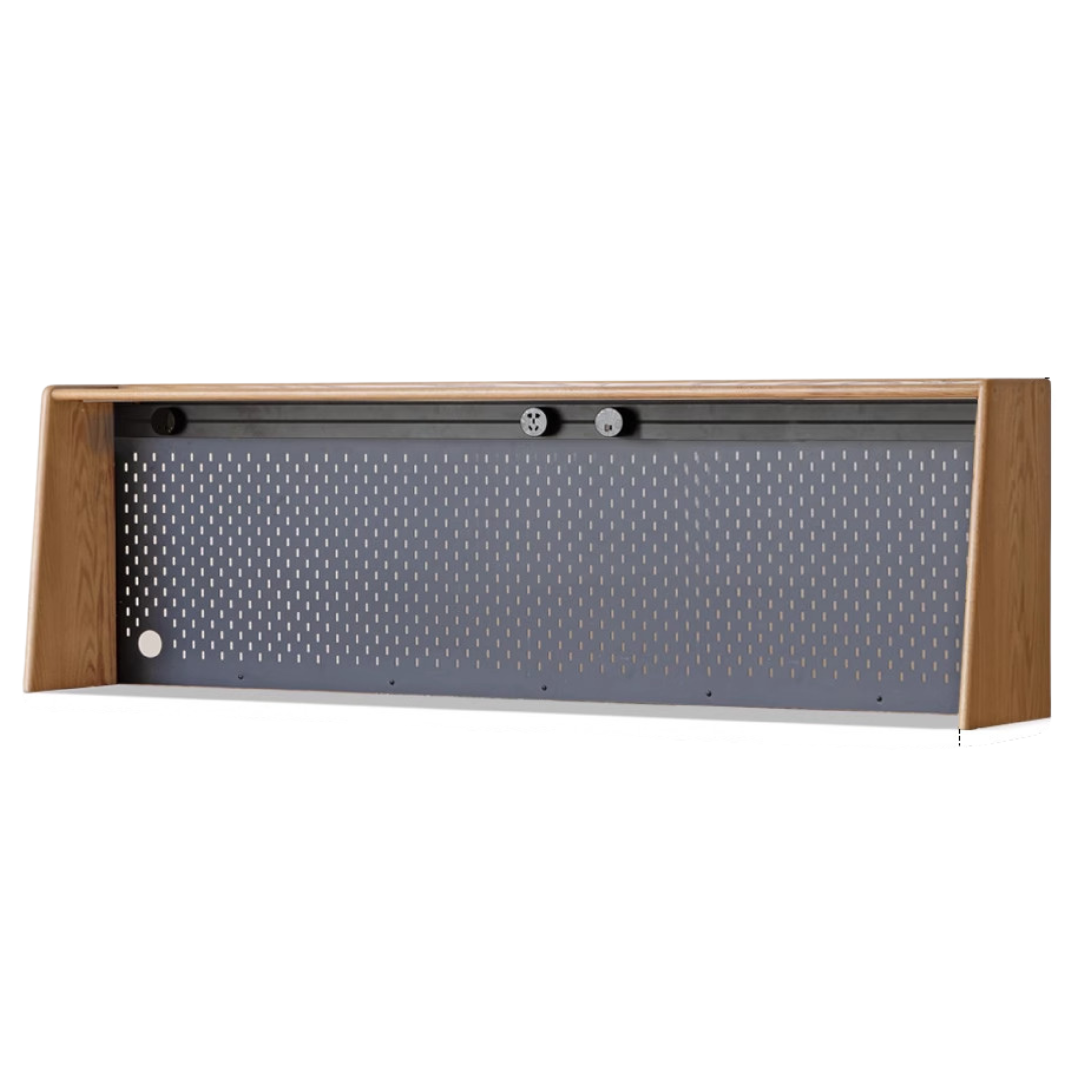Oak Solid Wood Sideboard Shelf, Kitchen Shelf