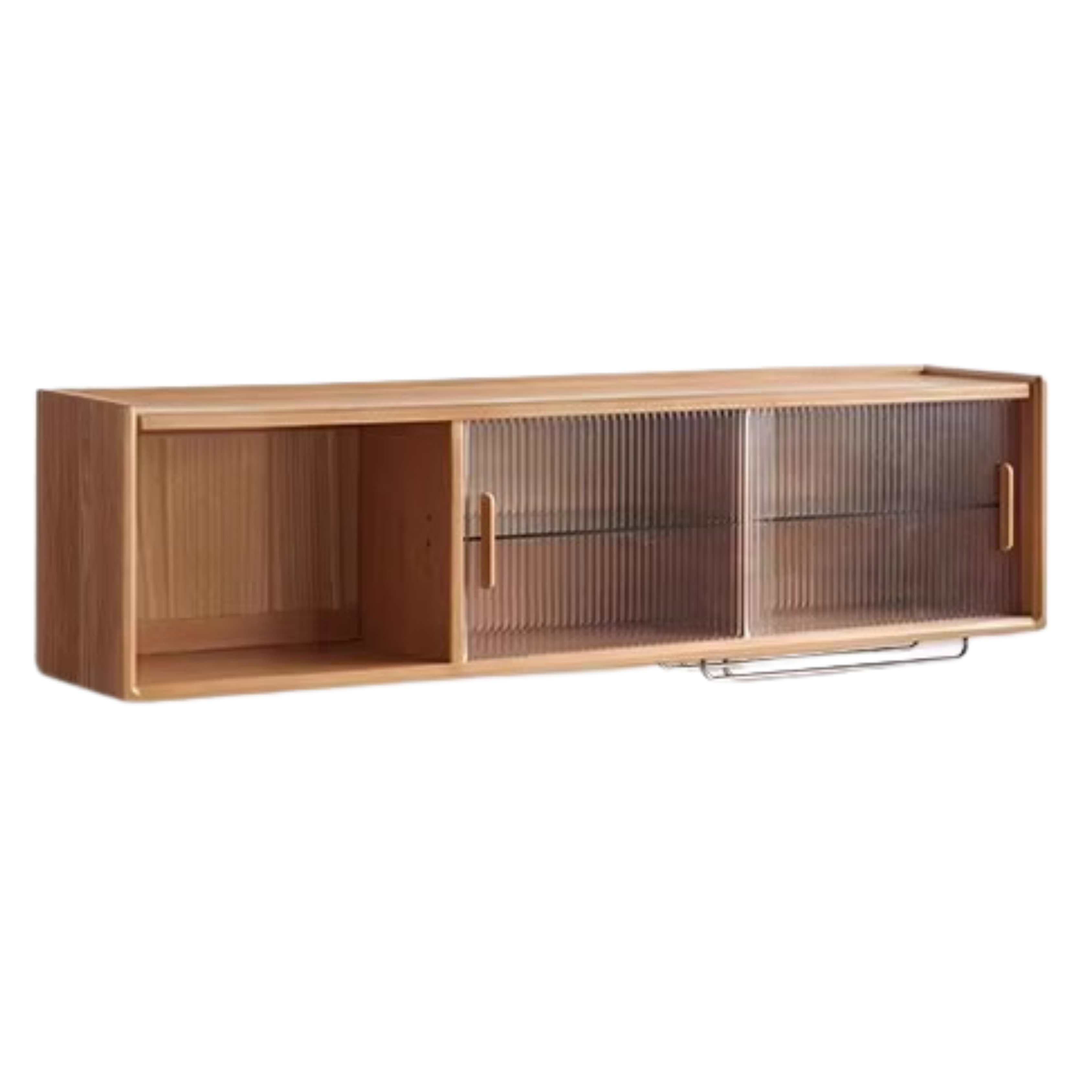 Beech Solid Wood Wall-Mounted Sideboard Cabinet Locker