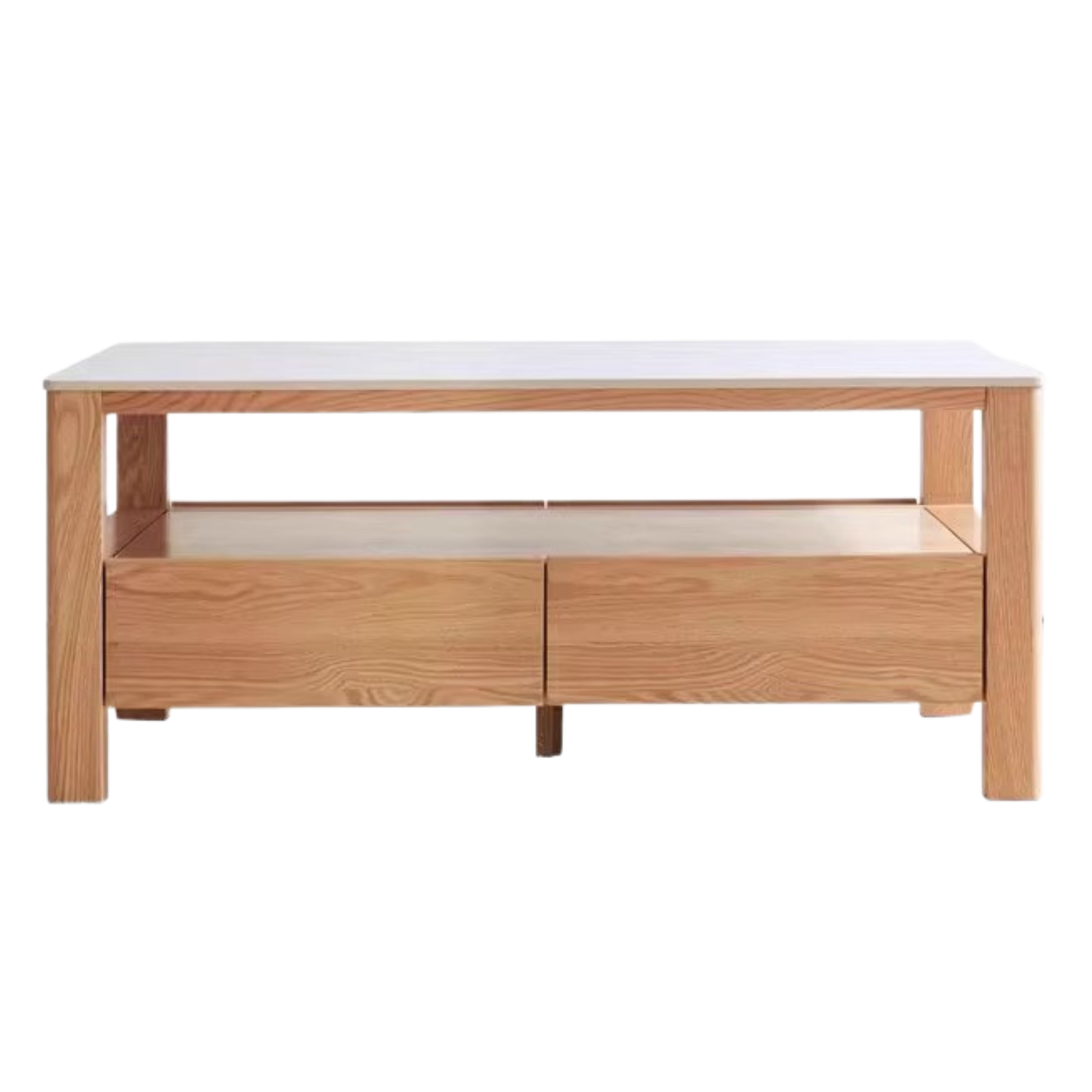 Oak Solid Wood Luxury Coffee Table