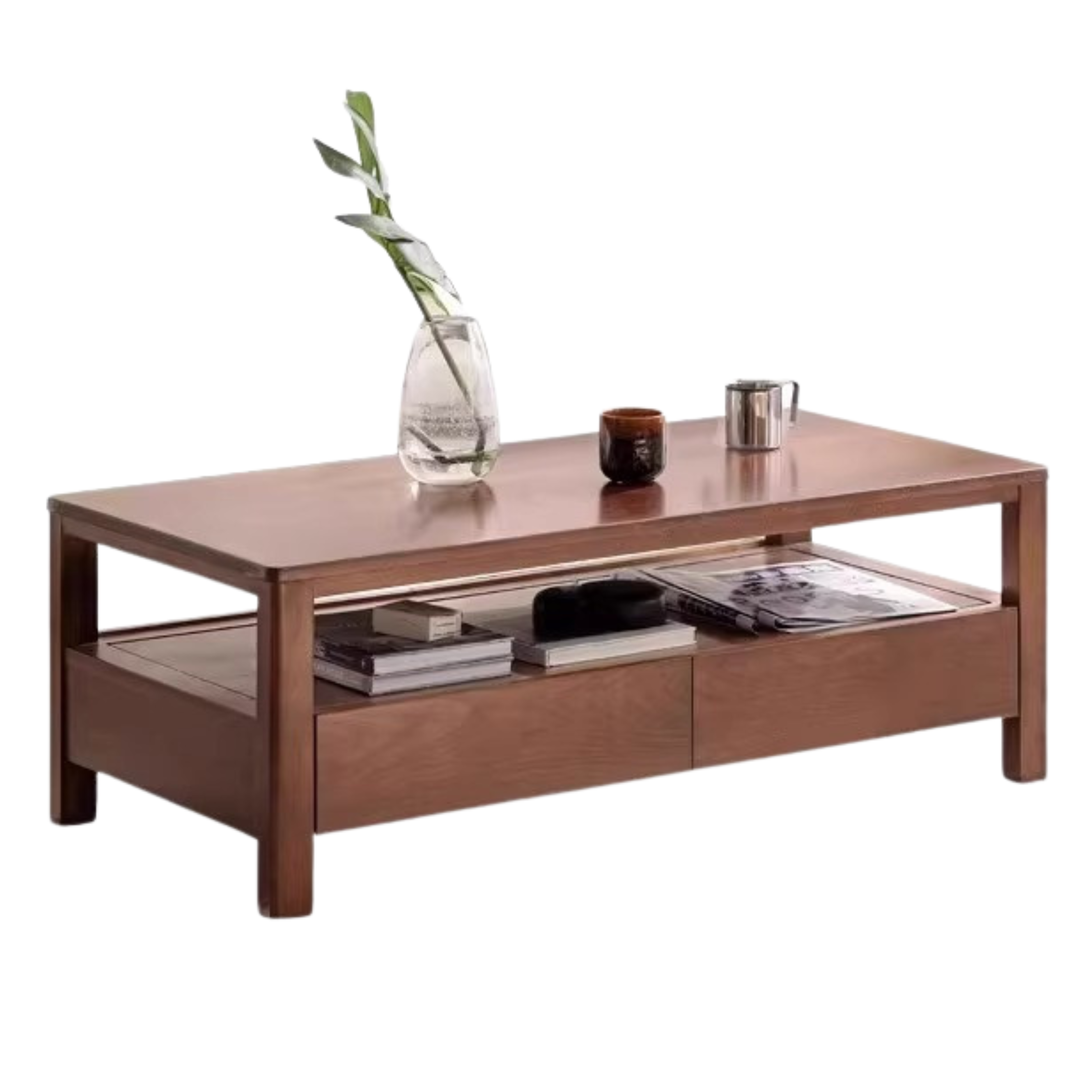 Oak Solid Wood Luxury Coffee Table