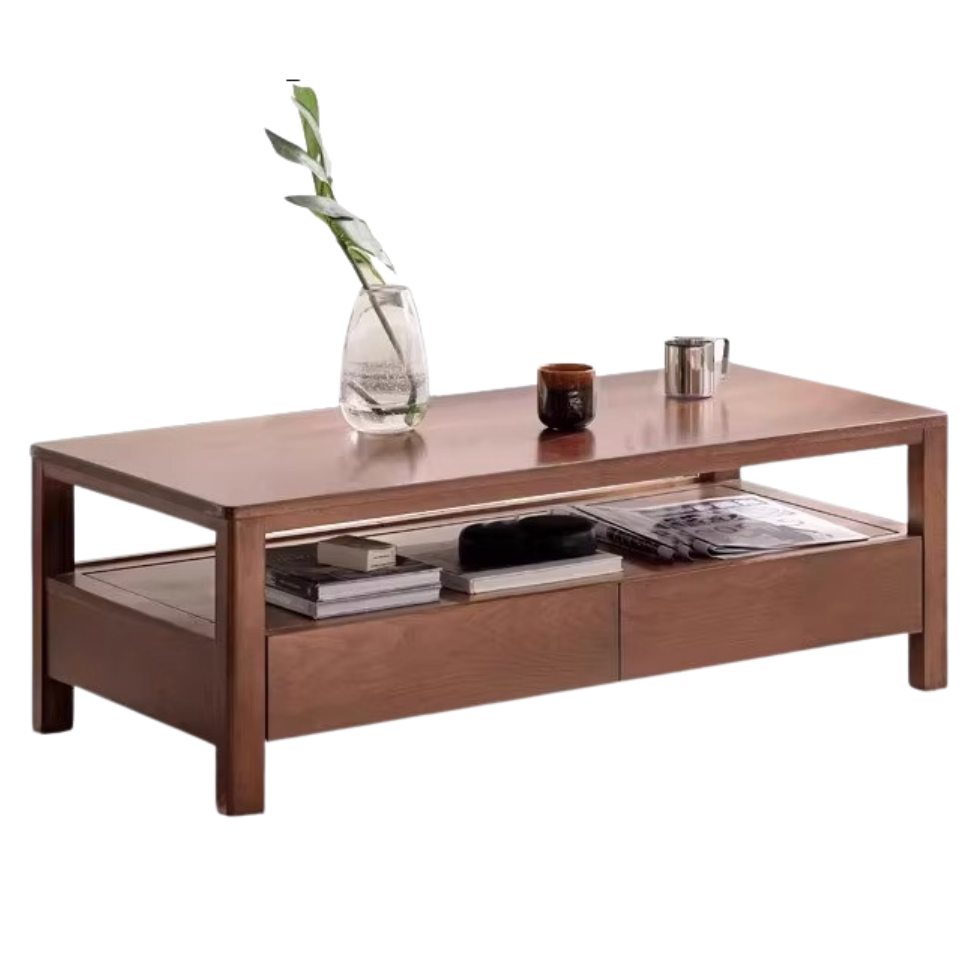 Oak Solid Wood Luxury Coffee Table