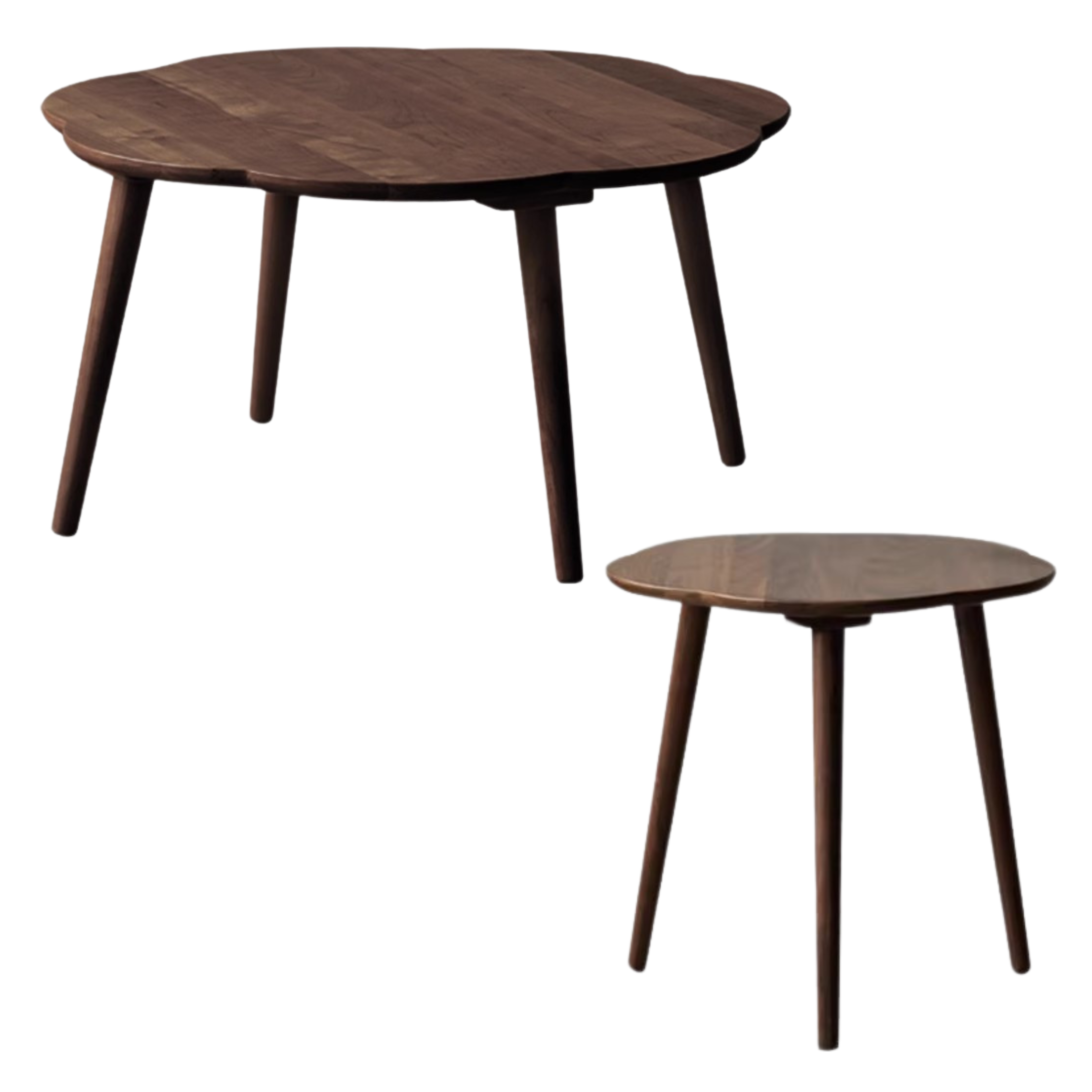 Black Walnut, Cherry Solid Wood Coffee Table