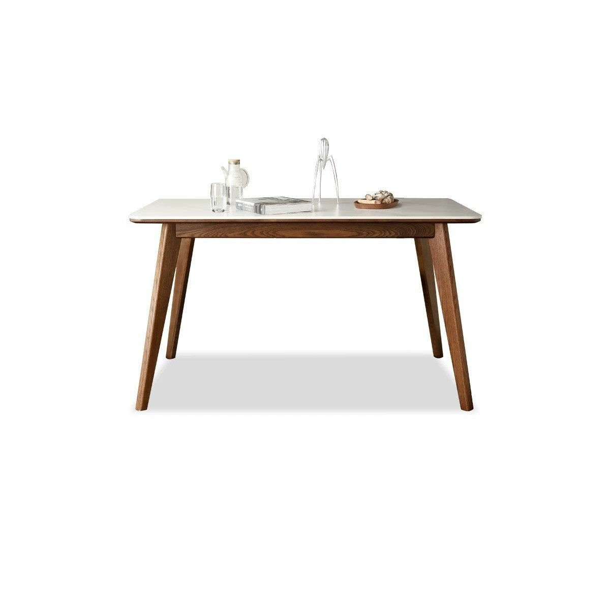 Ash, Black Walnut solid wood slate dining table