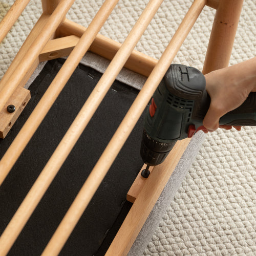 Beech Solid Wood Shoe Storage Bench