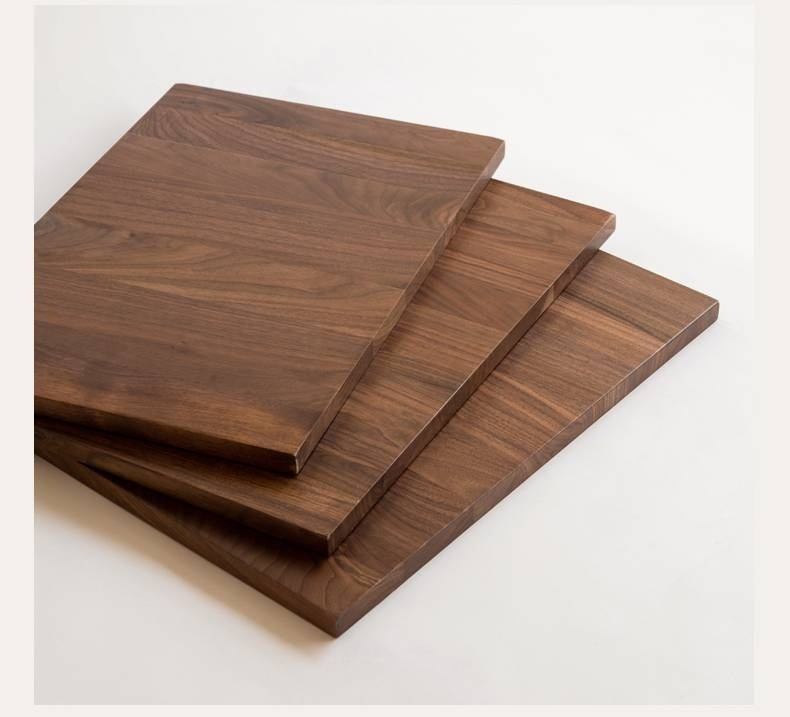 Black Walnut Solid Wood Box Bed Simple Modern Nordic Style