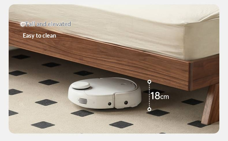 Black Walnut Solid Wood Bed with Top Genuine Leather Upholstery and Nordic High Headboard