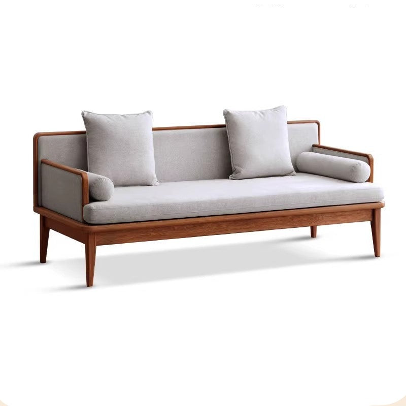 Ash walnut color elegant sofa "