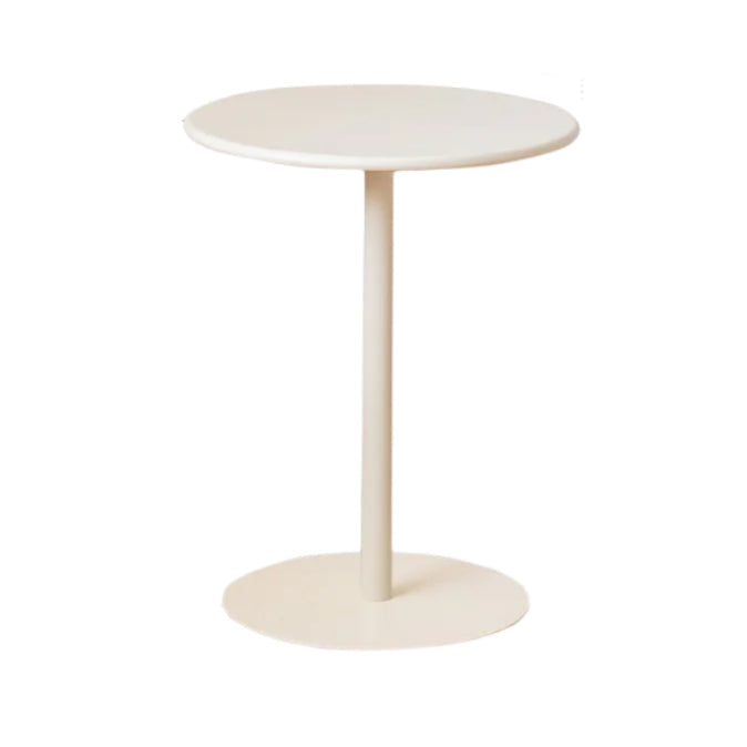 Metal Italian Minimalist Mini Round Side Table