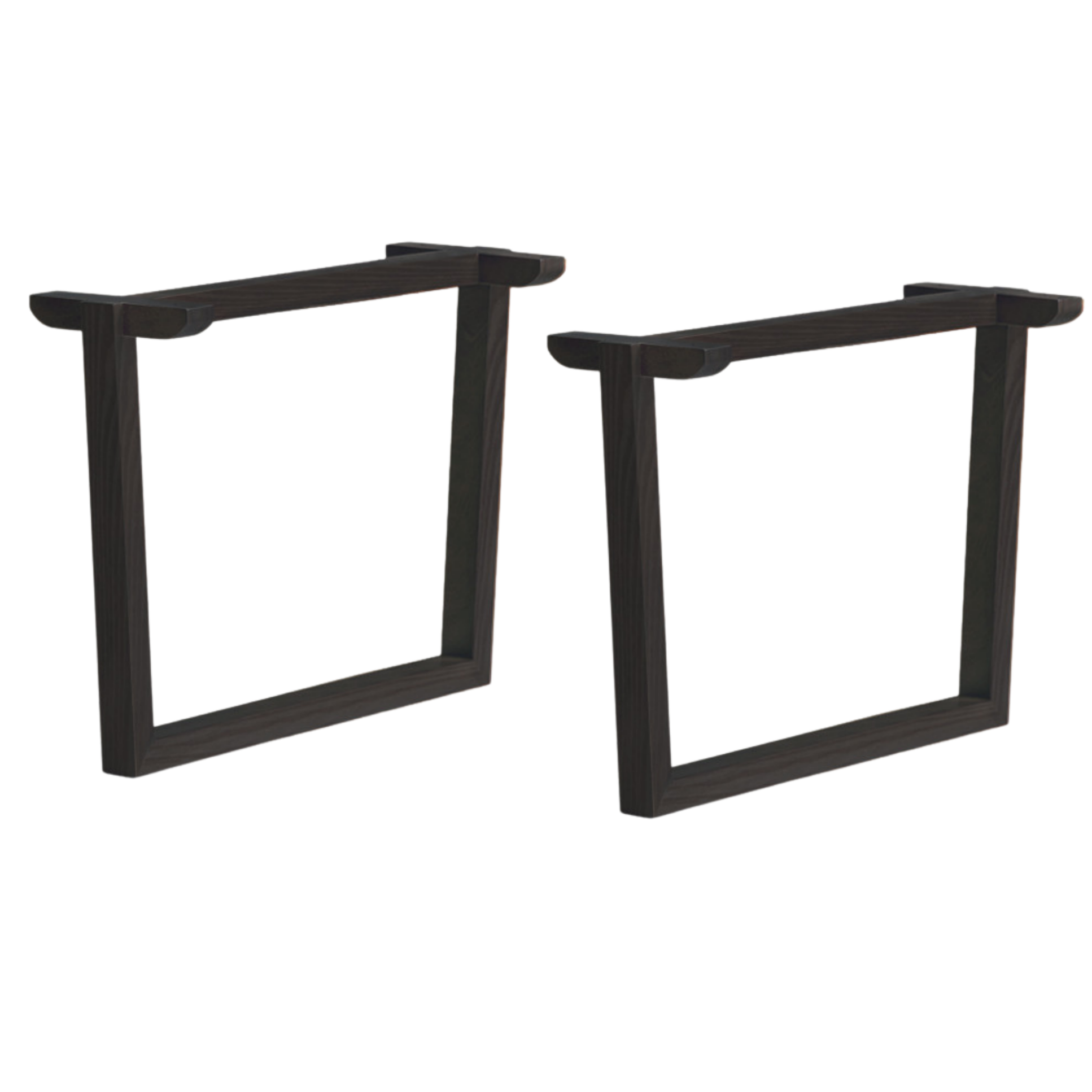 Black Walnut, South American Walnut, Ash Solid Wood, Metal, Acrylic Table Legs