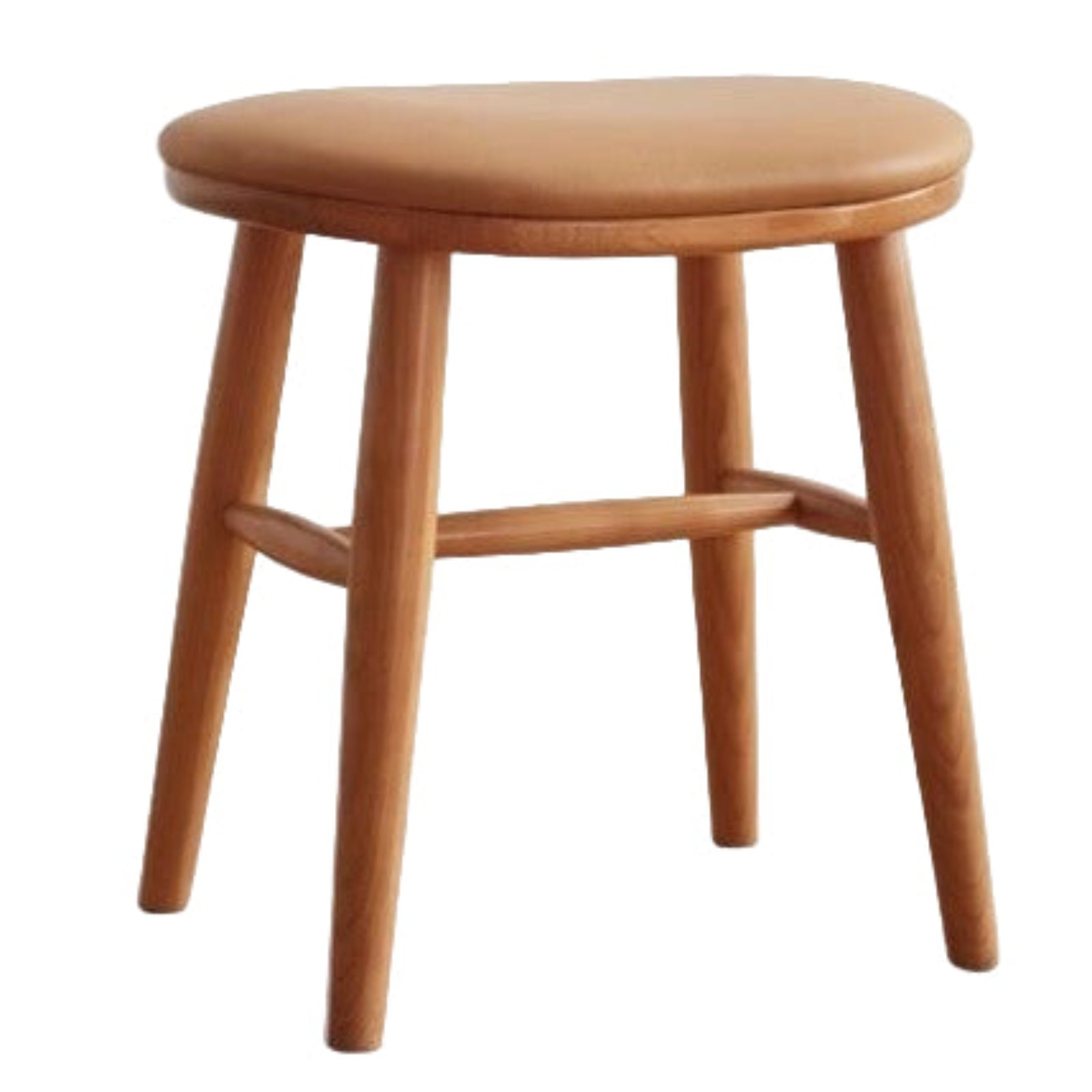 Ash, Cherry Solid Wood Dressing Stool