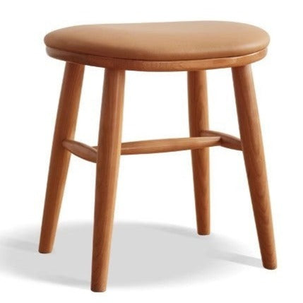 Cherry Wood Dressing Stool: