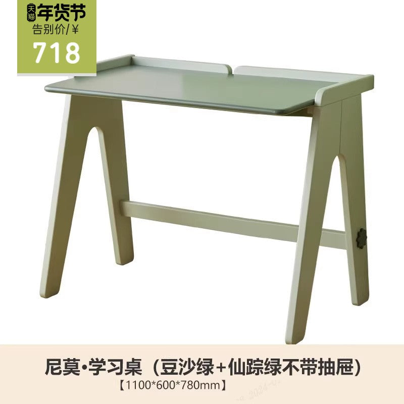 Beech pure Solid Wood Children's Study Table