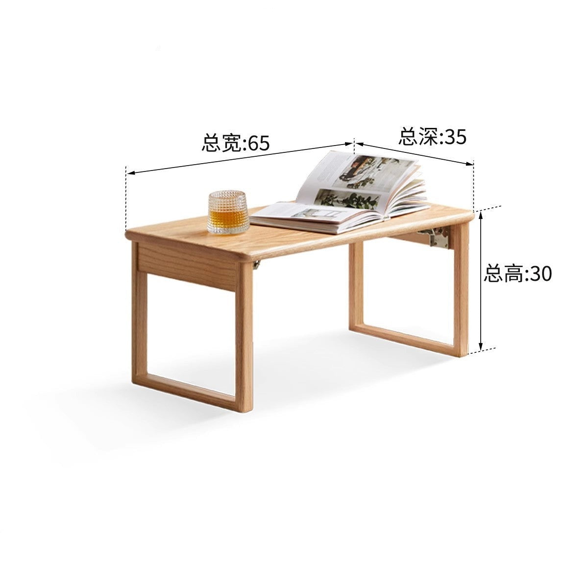 solid wood bay window small table modern minimalist kang table