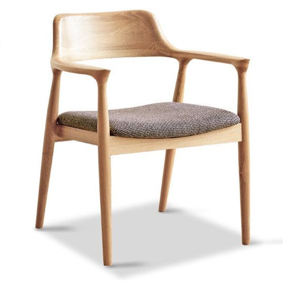 Ash solid wood Nordic chair