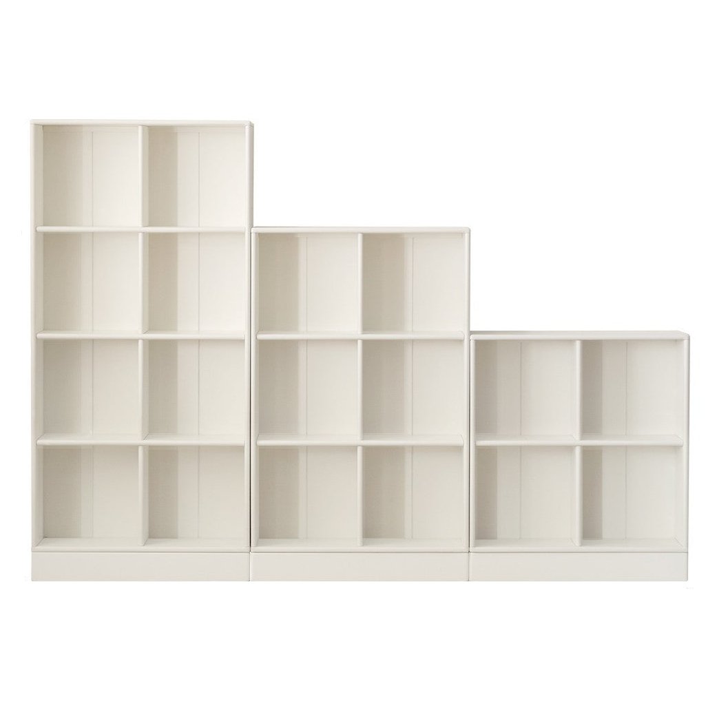 Rubber Solid Wood Cream Style Children's Bookcase Free Combination