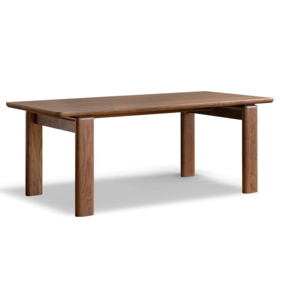 Black Walnut Solid Wood Modern Dining Table