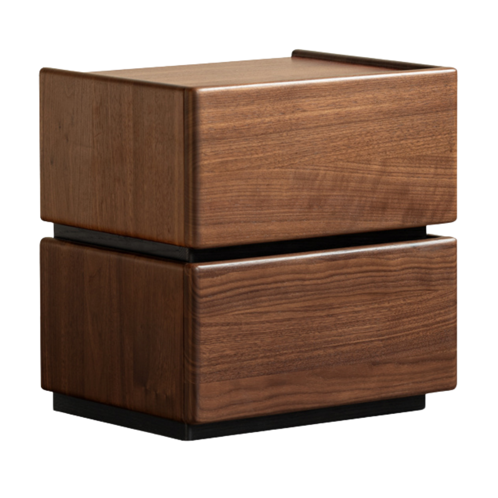 Black Walnut, Oak, Cherry Solid Wood Nightstand