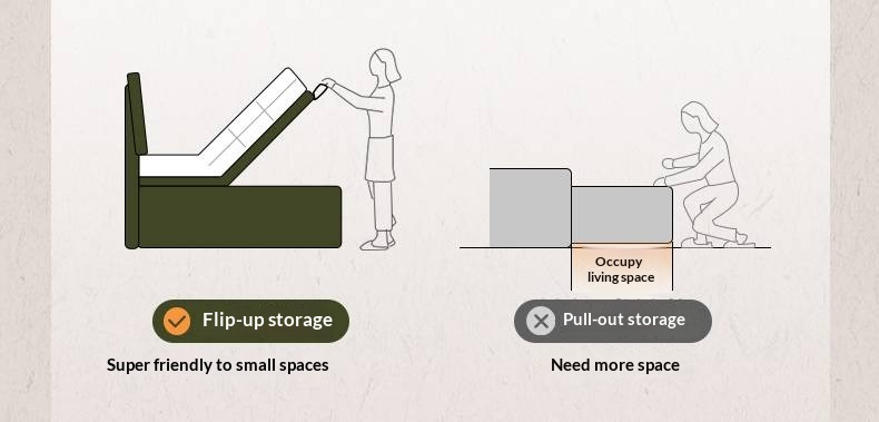Rubberwood Solid Wood Bed American Retro Black Style