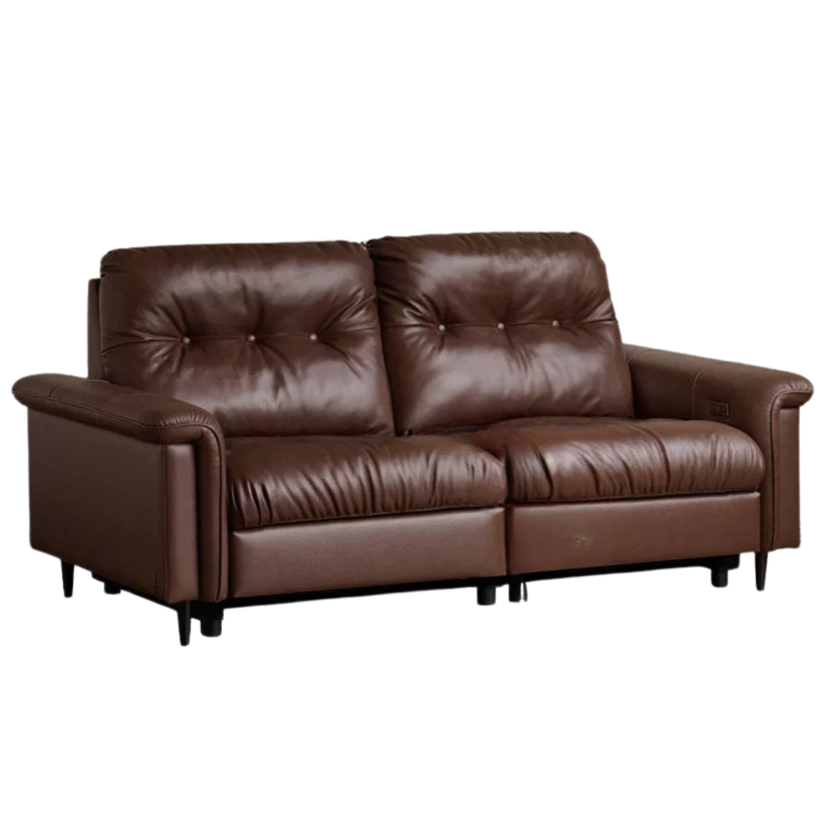 Genuine Leather Zero-Wall Power Recliner Sofa