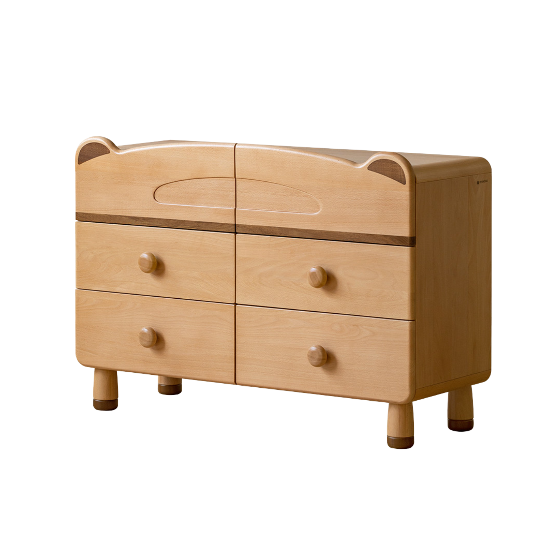 Beech Solid Wood Childrens Drawer