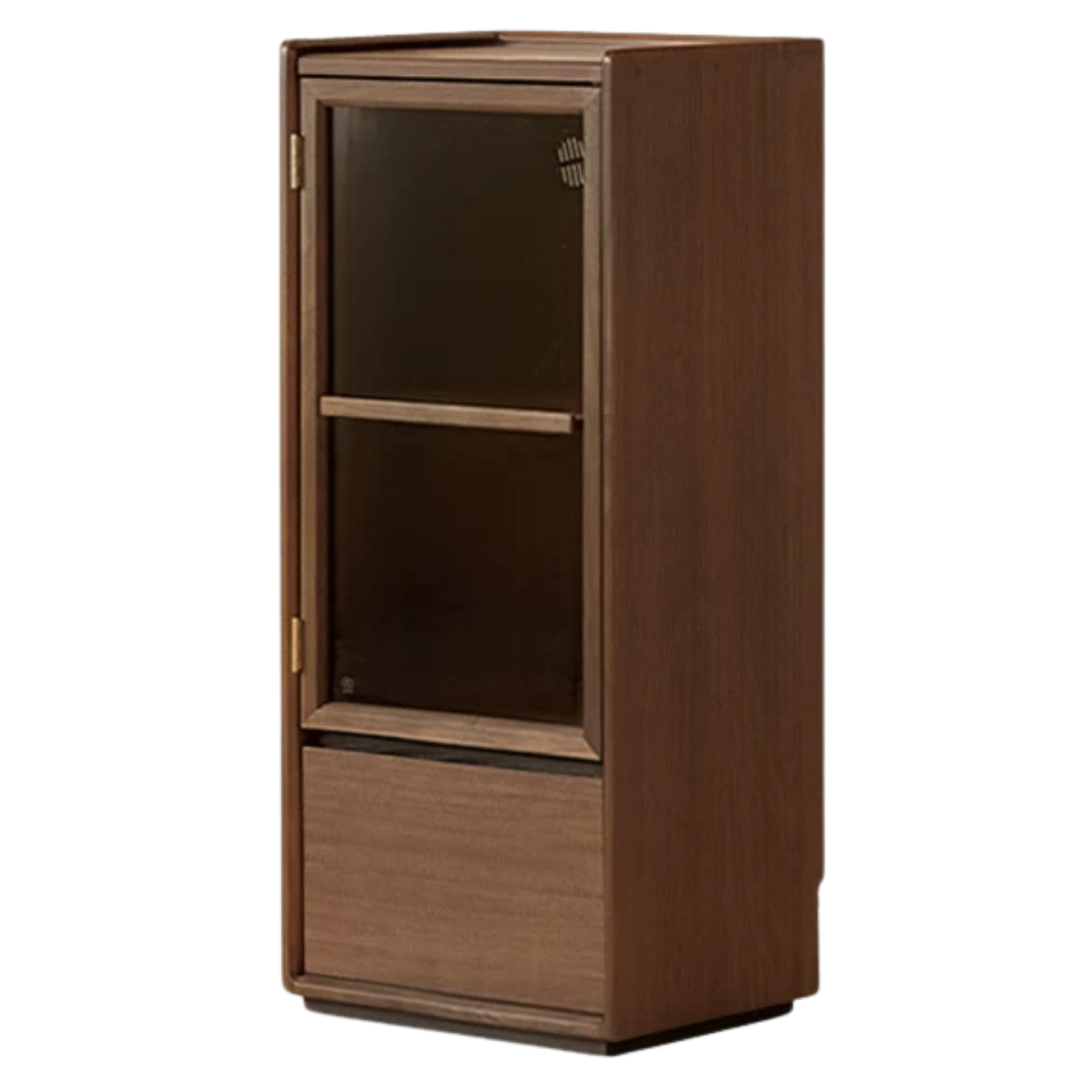 Sandalwood, Black Walnut, Oak Solid Wood Floor Storage Cabinet