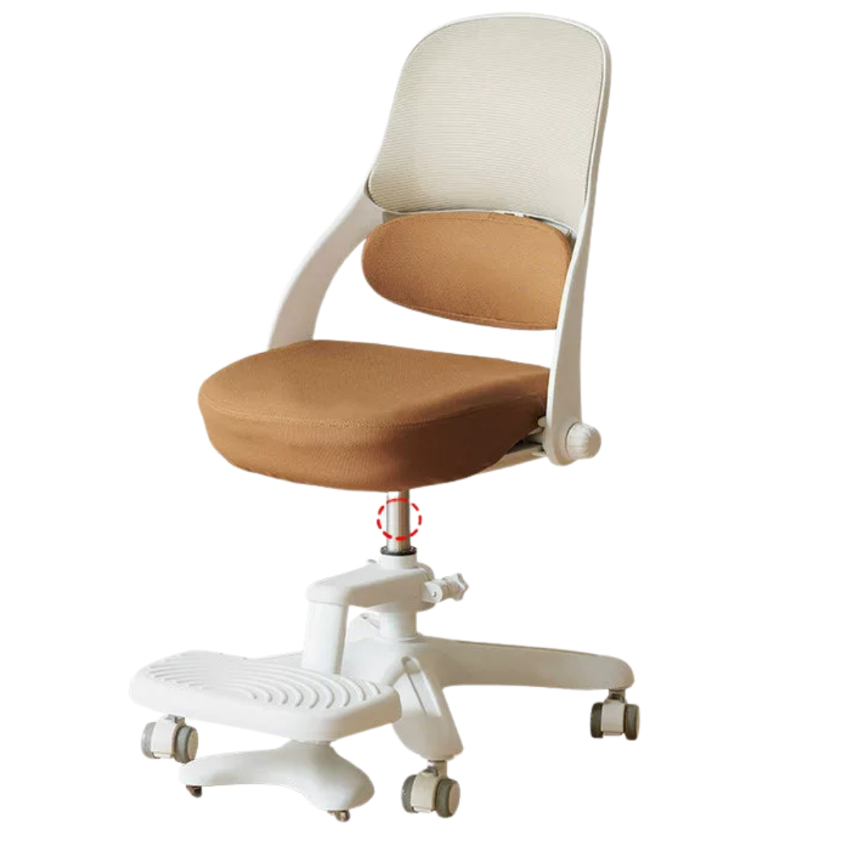 Kids Adjustable Swivel Study Chair with Footrest