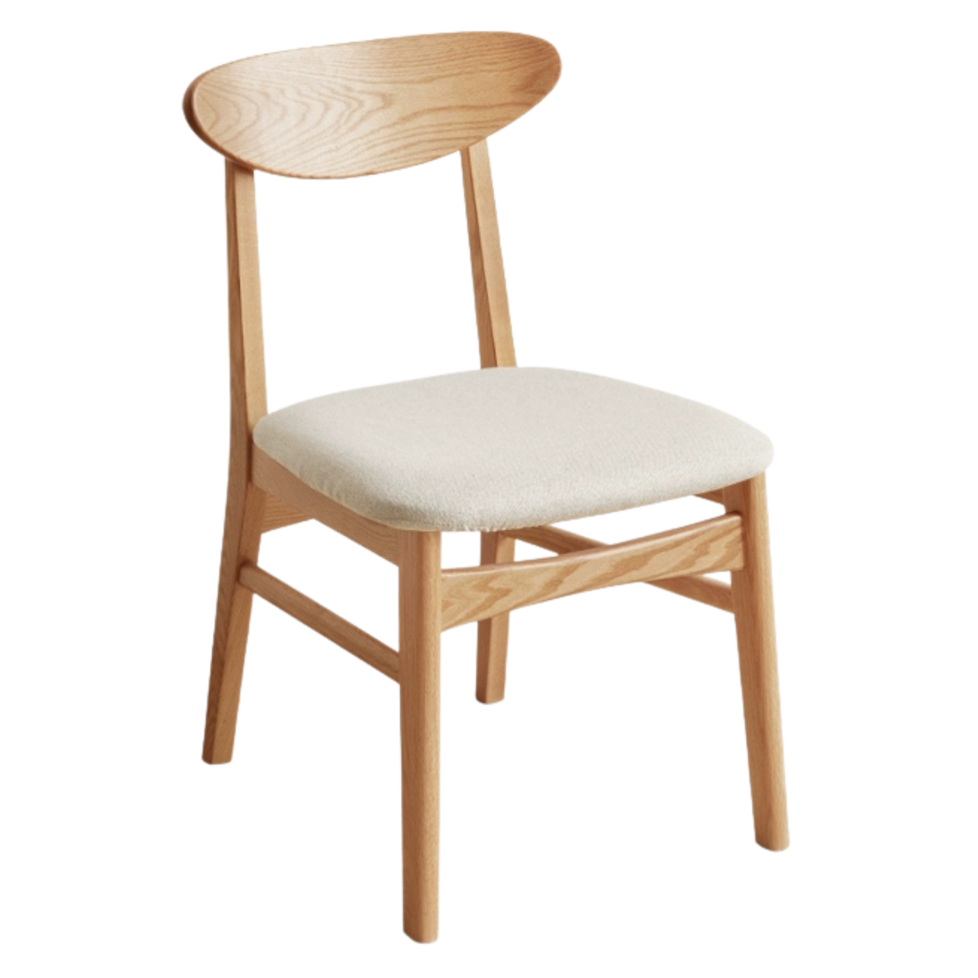 Set 4 pcs Ash, Oak, Beech Solid Wood - Dining Chair