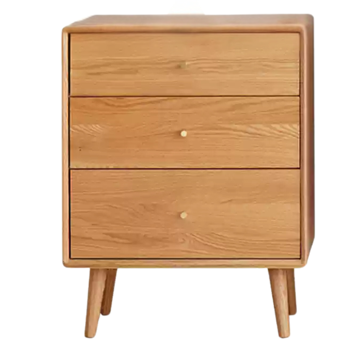 Oak Chest of Drawers Storage Cabinet