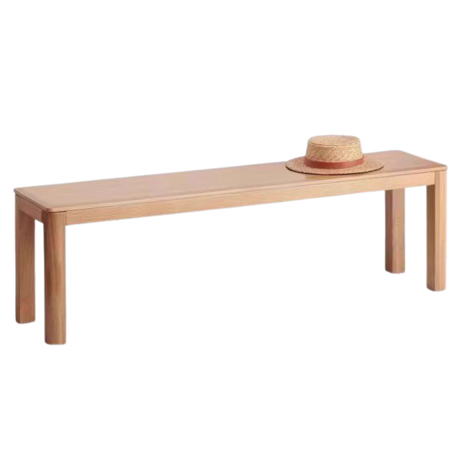 Ash, Oak Solid Wood Long Bench Nordic