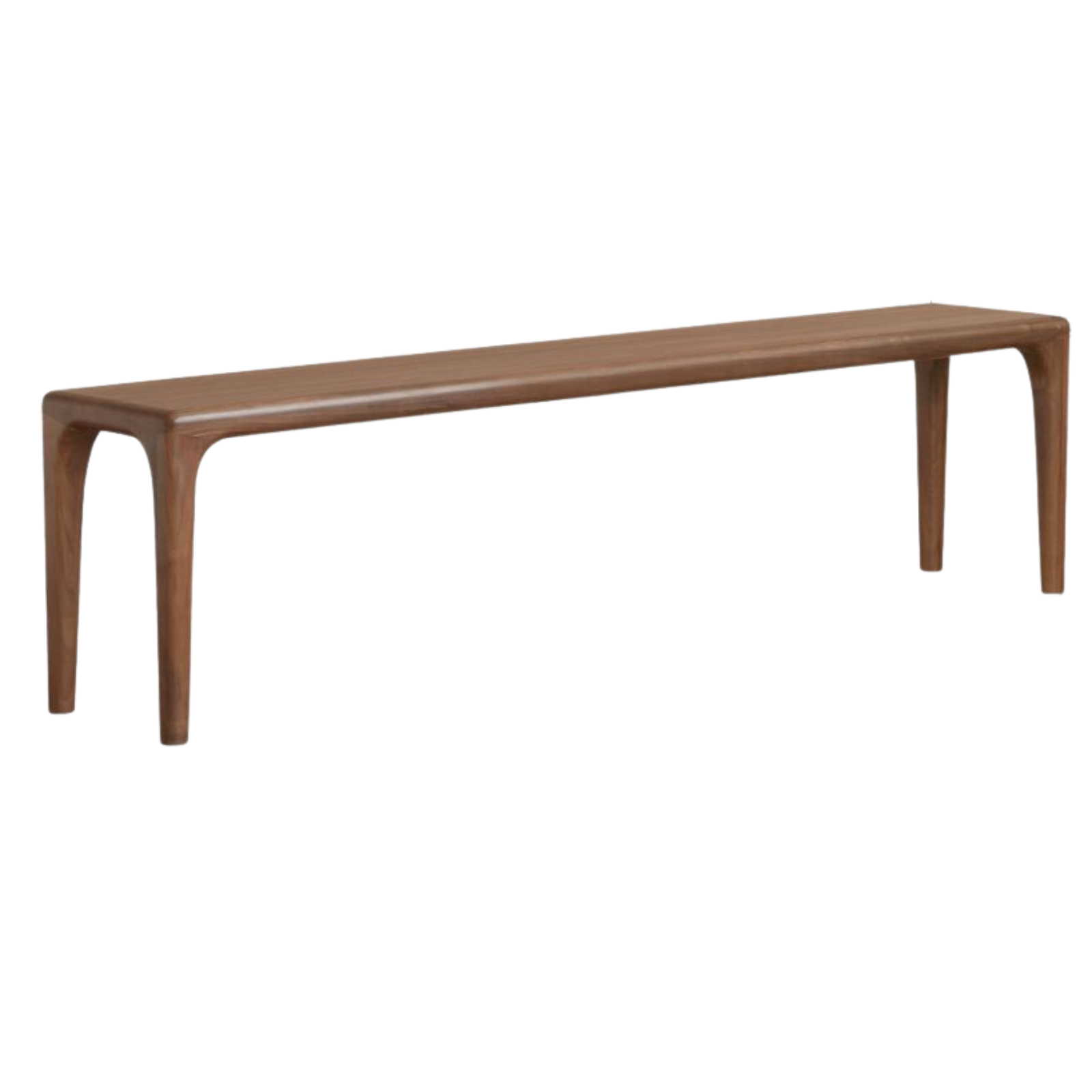 Black Walnut Solid Wood Light Luxury Style Bench