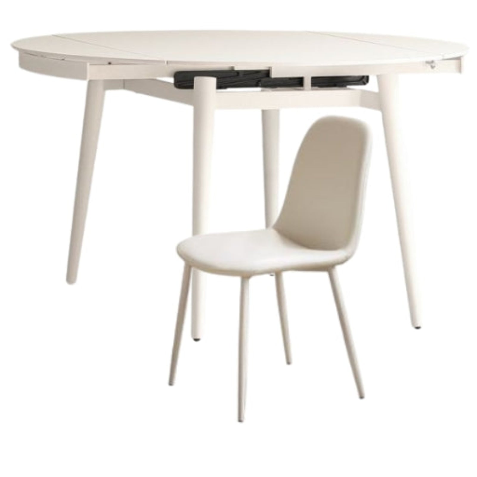 Slate Dining Table Ivory White