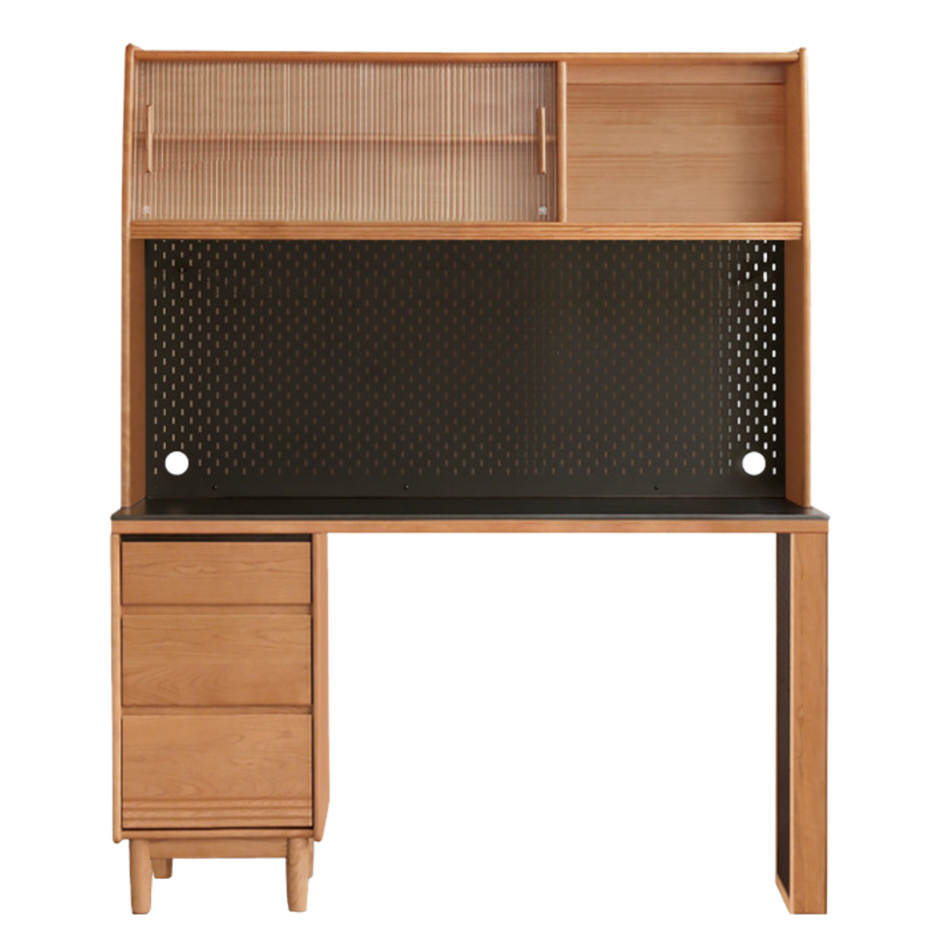 Cherry Solid Wood Rock Plate Sideboard