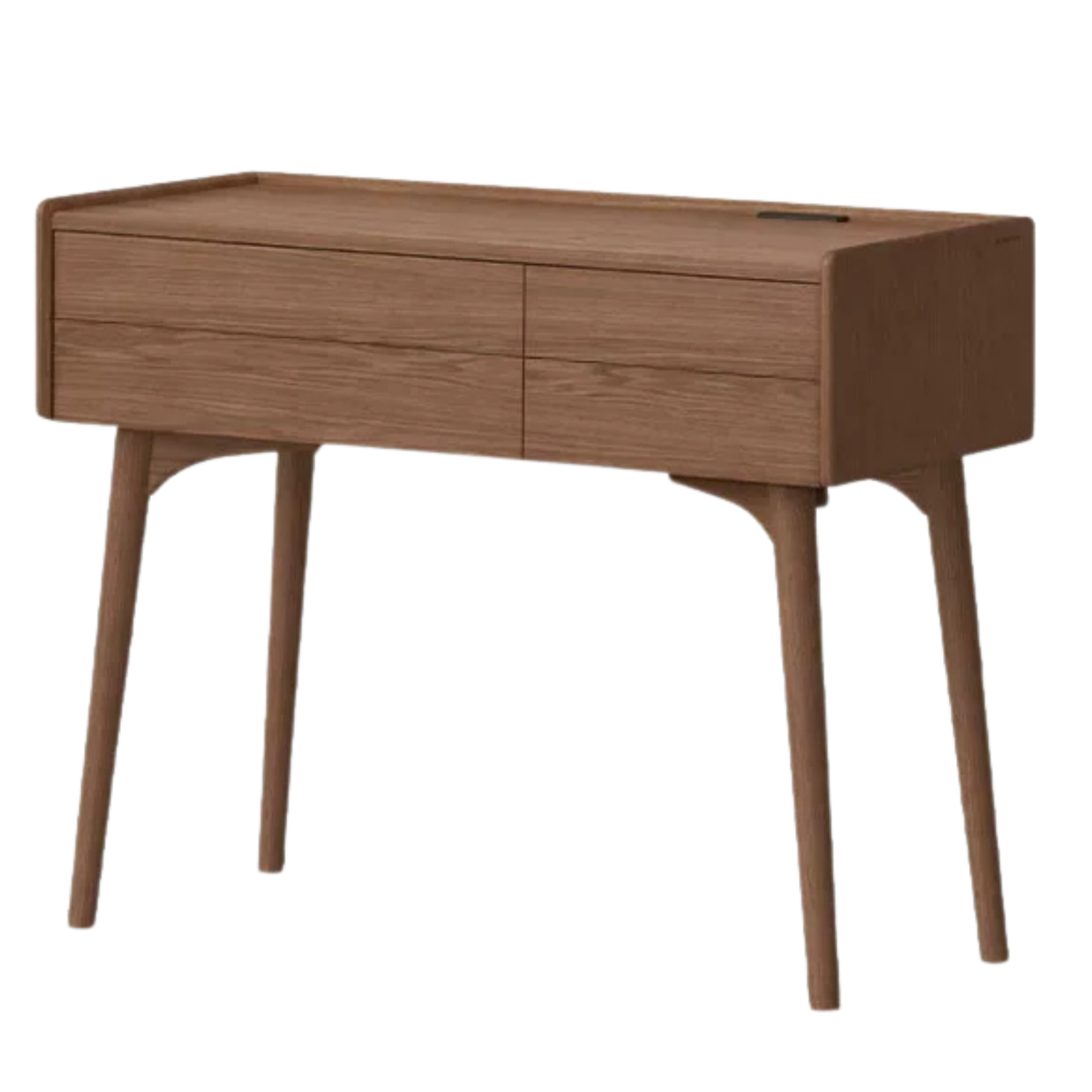 Oak Solid Wood Modern Minimalist Multifunctional Vanity Table