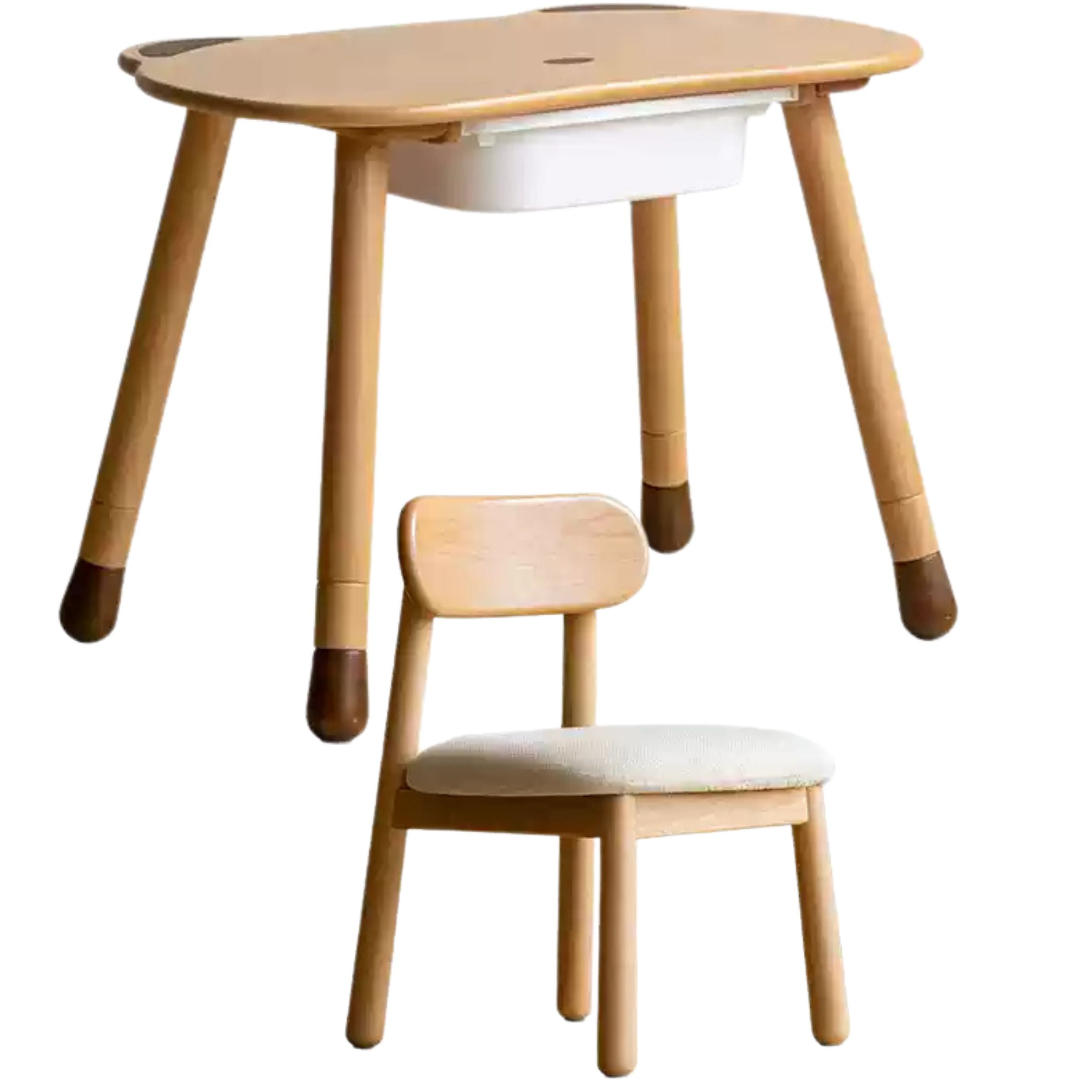 Beech Solid Wood Handmade Children's Table