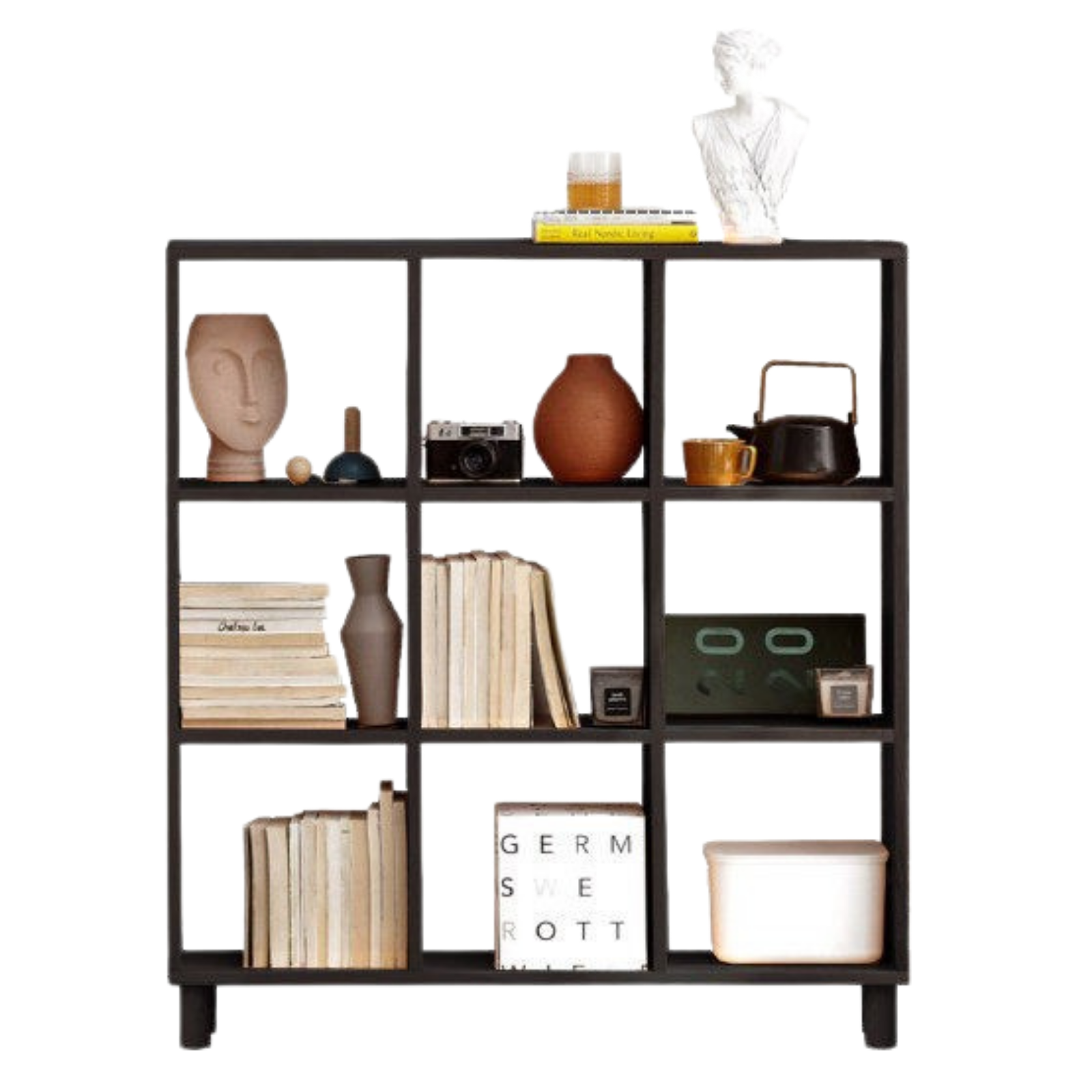 Beech, Oak Solid Wood Bookshelf Bookcase Free Combination