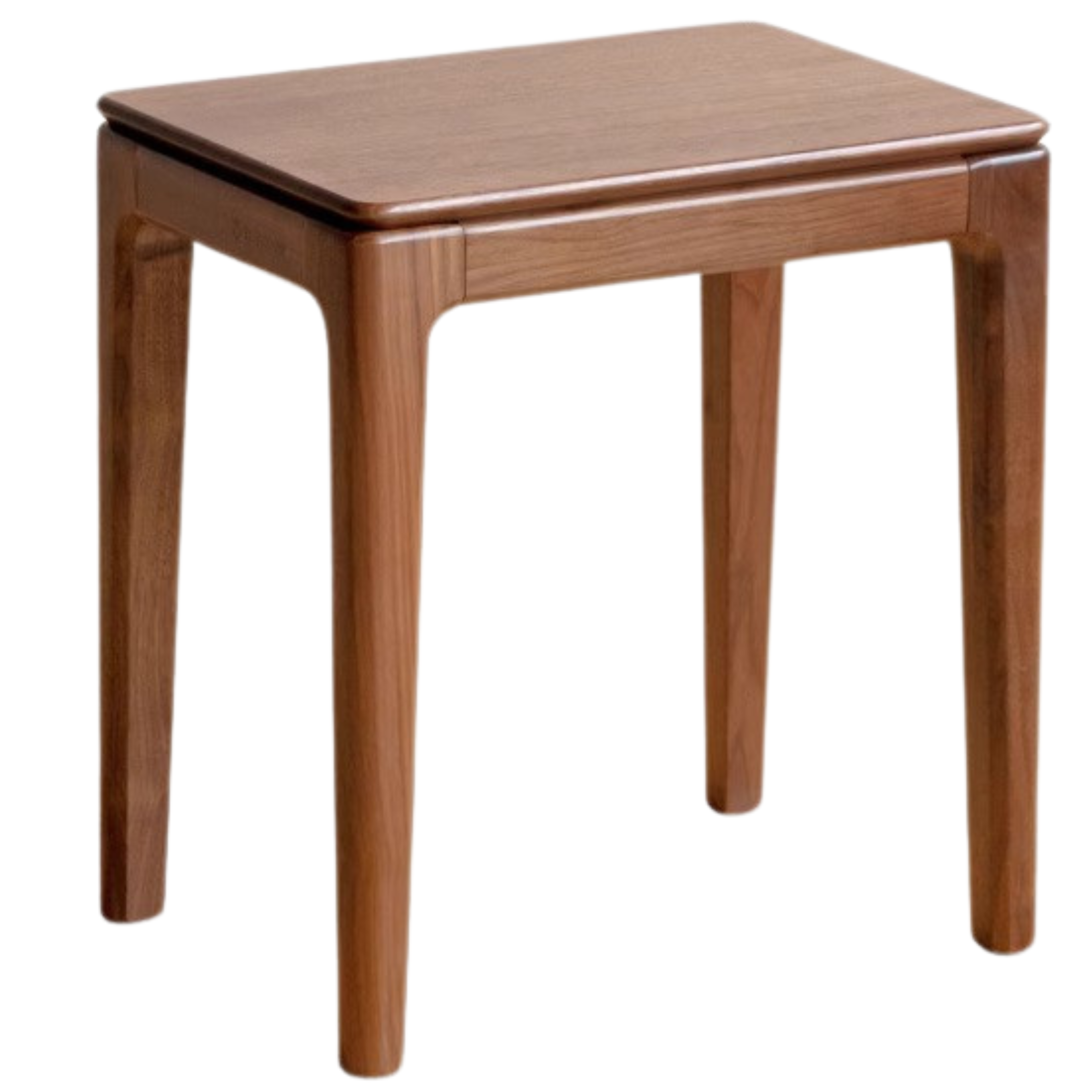 Black Walnut Solid Wood Makeup Stool