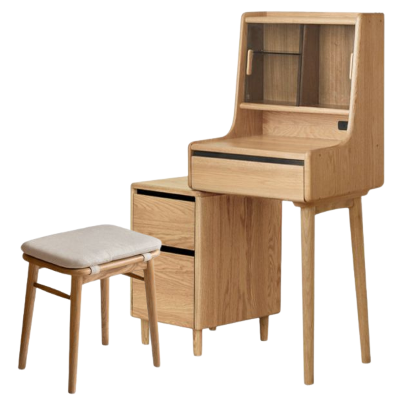 Ash Solid Wood Modern Dressing Table