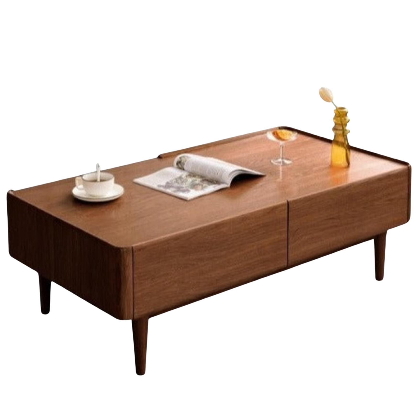 Ash Solid wood Luxury Coffee table-