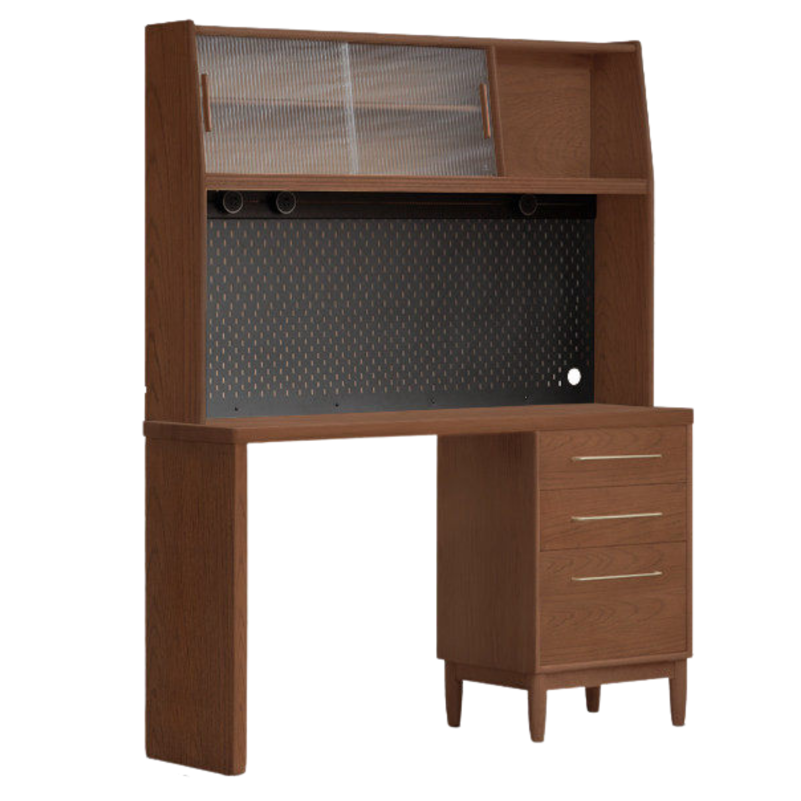 Solid RubberWood, Oak Solid Wood Large Capacity Dining Sideboard