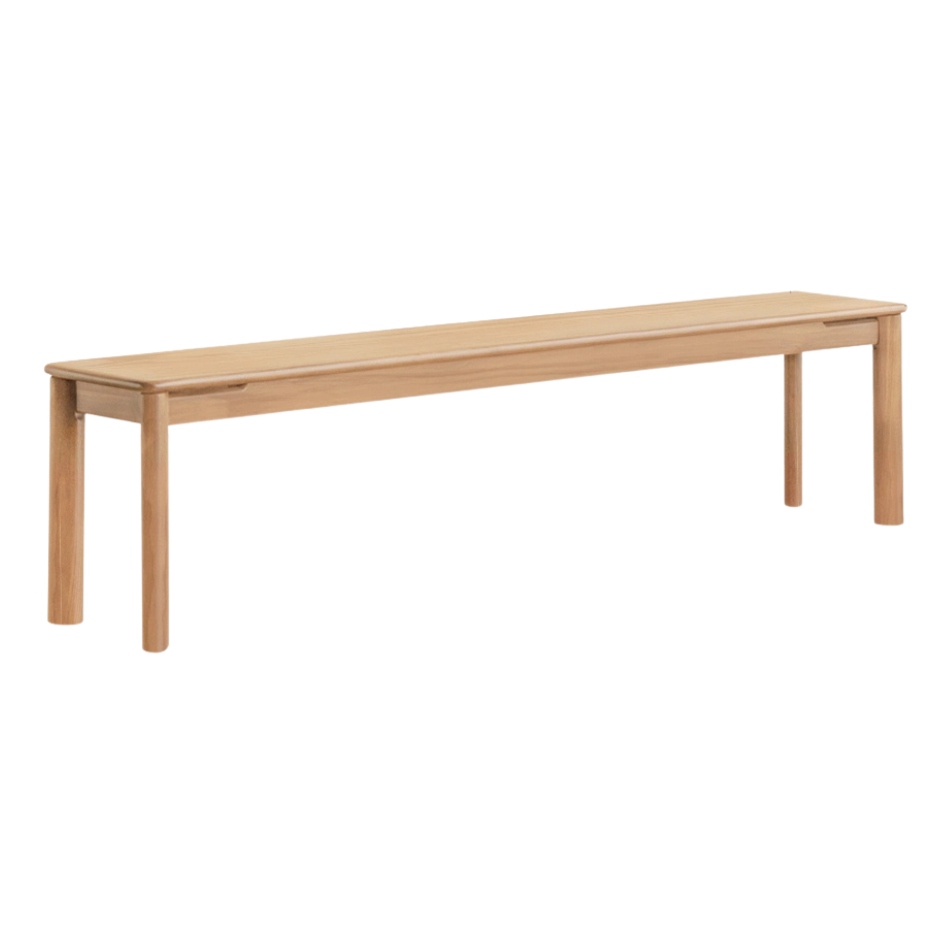 Ash, Oak Solid Wood Modern Long Bench