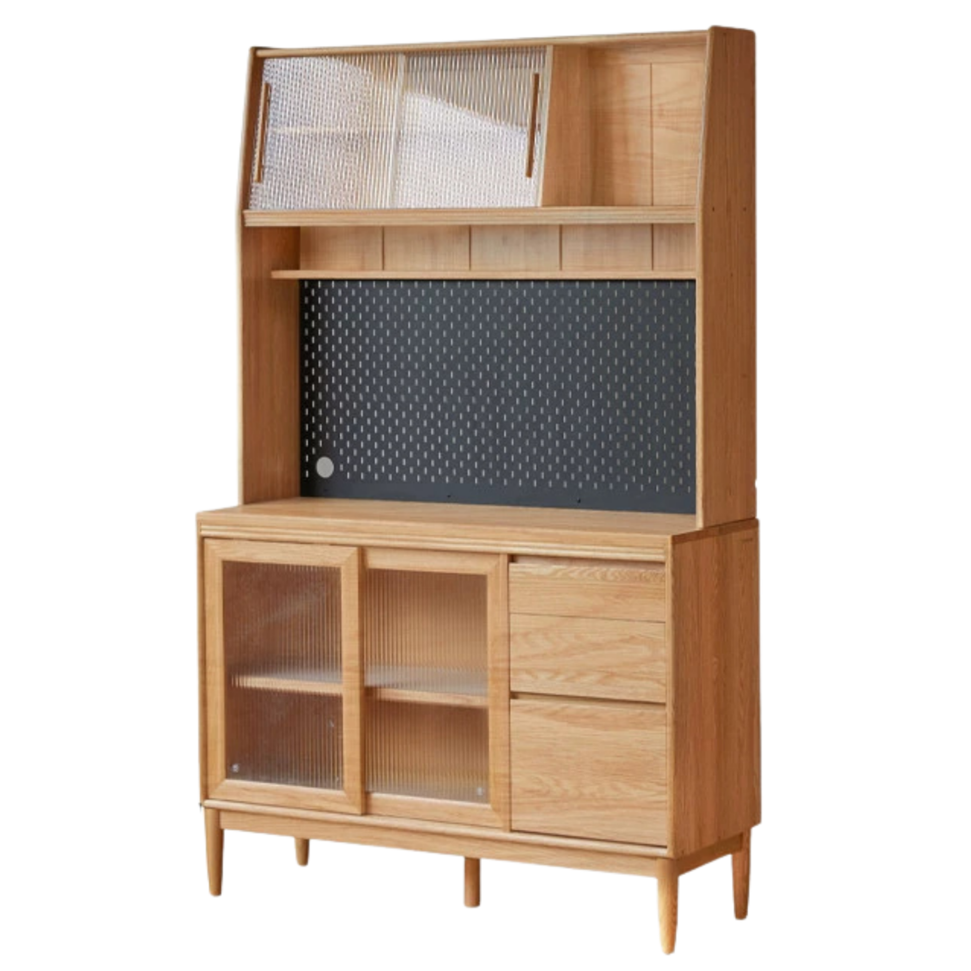 Oak Solid Wood Modern Sideboard