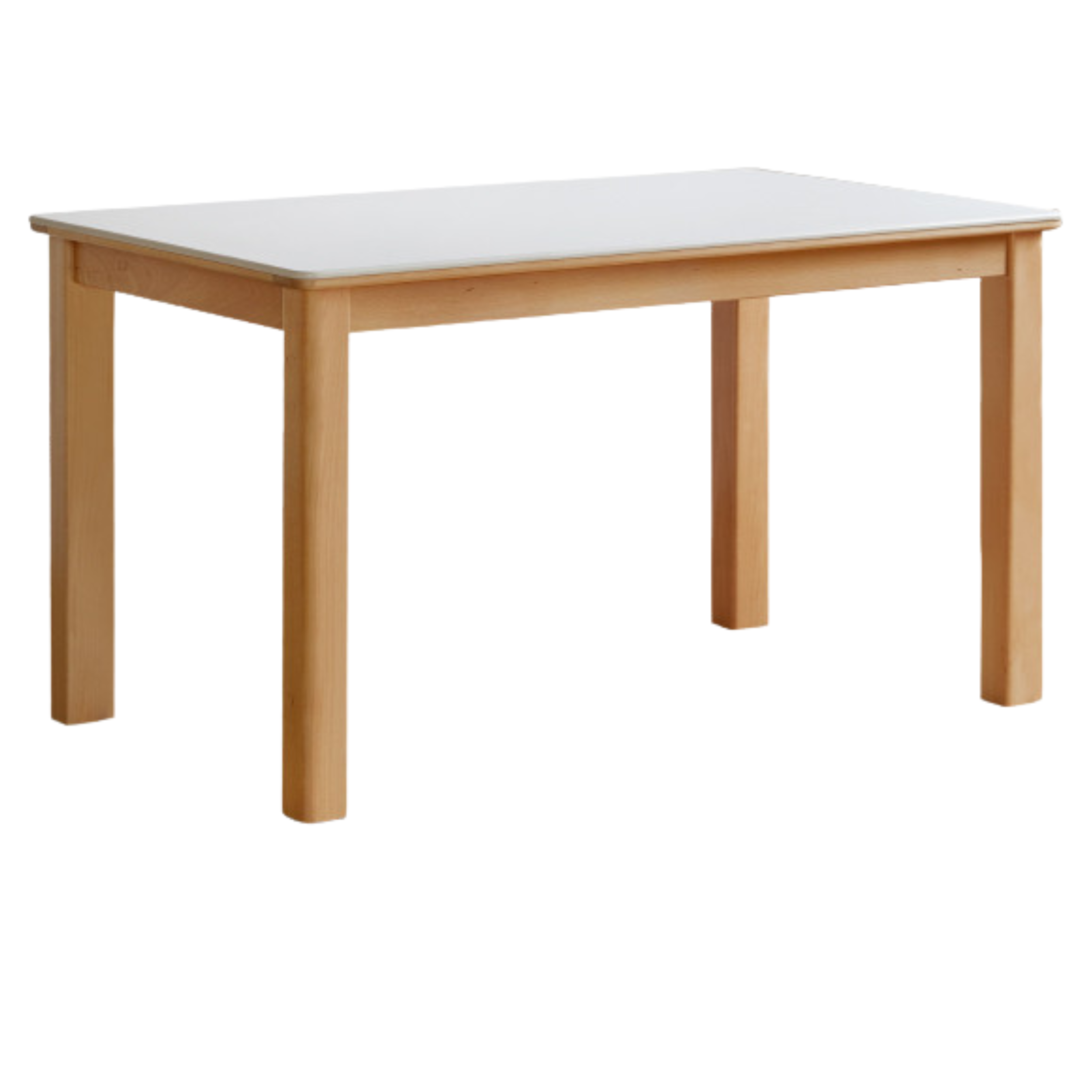 Beech solid wood modern simple dining table