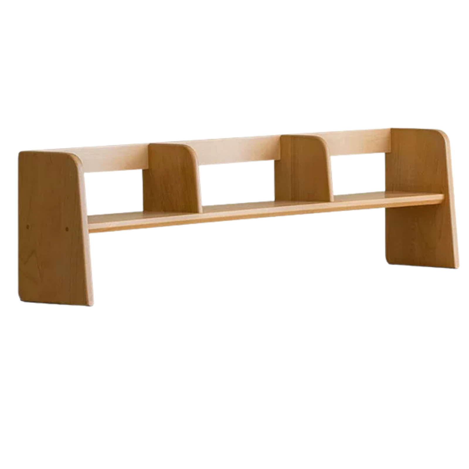 Beech, Oak, Poplar Solid Wood Nordic Study Bookshelf