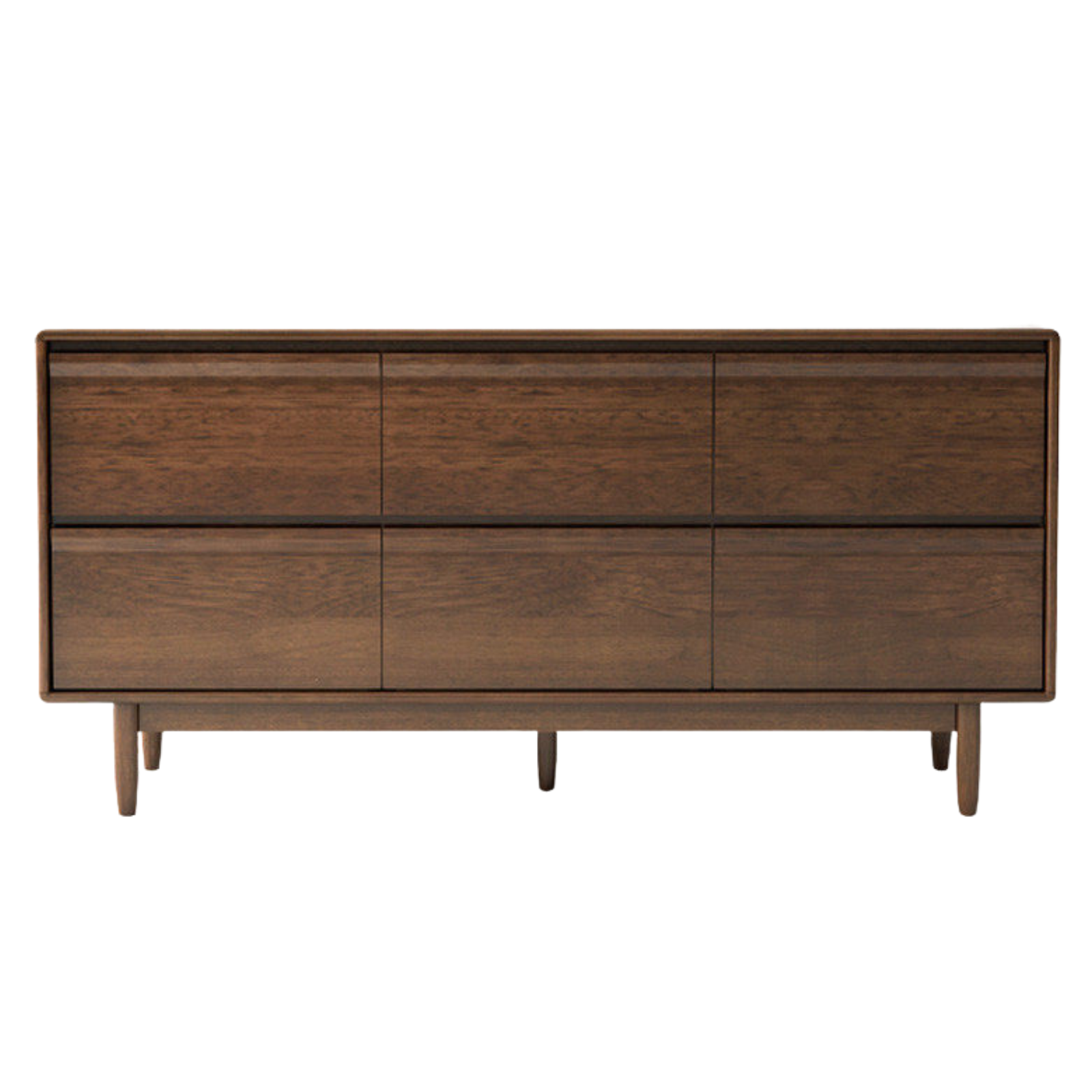 Black Walnut, Sandalwood Solid Wood Dresser