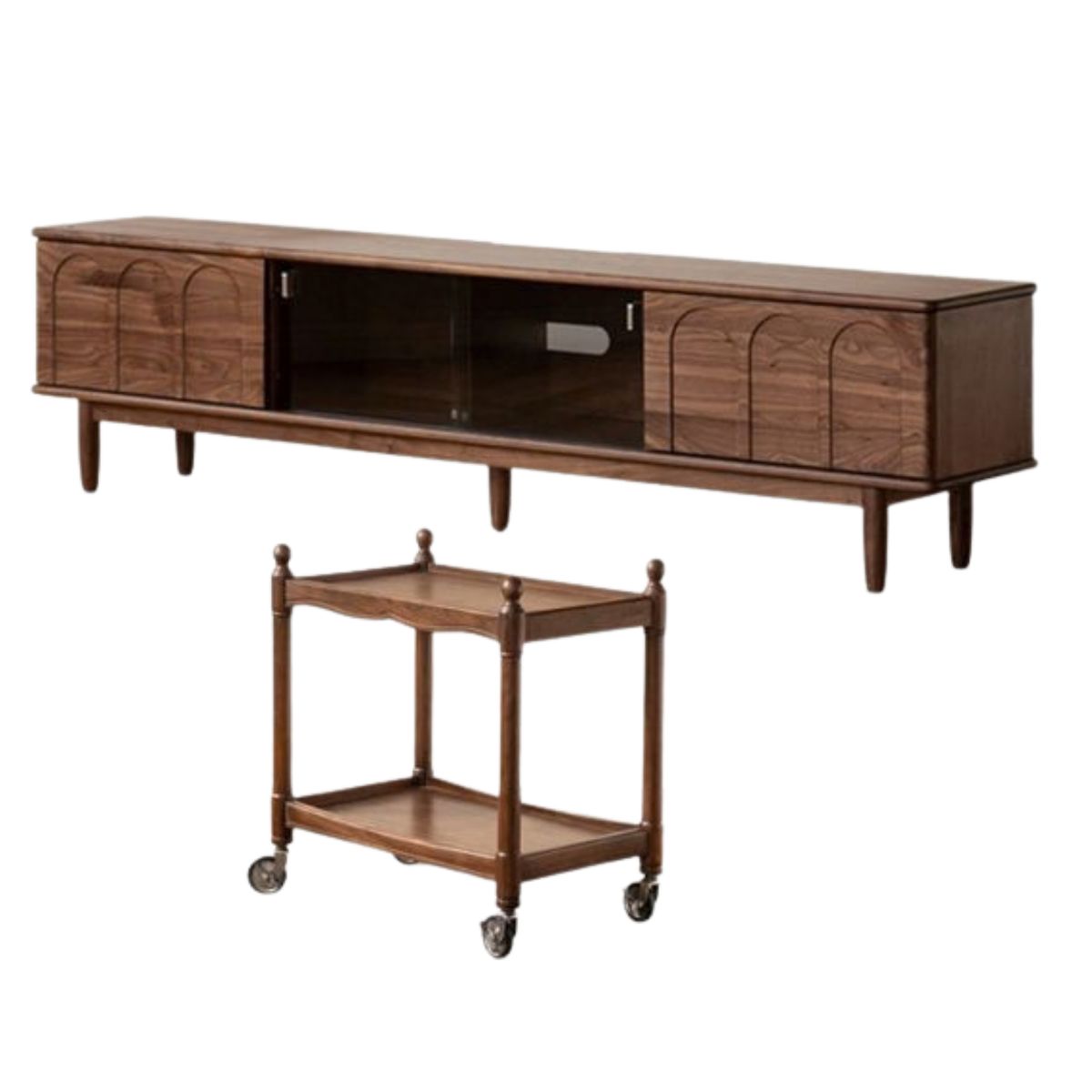 French Retro Living Room Furniture Set Collection